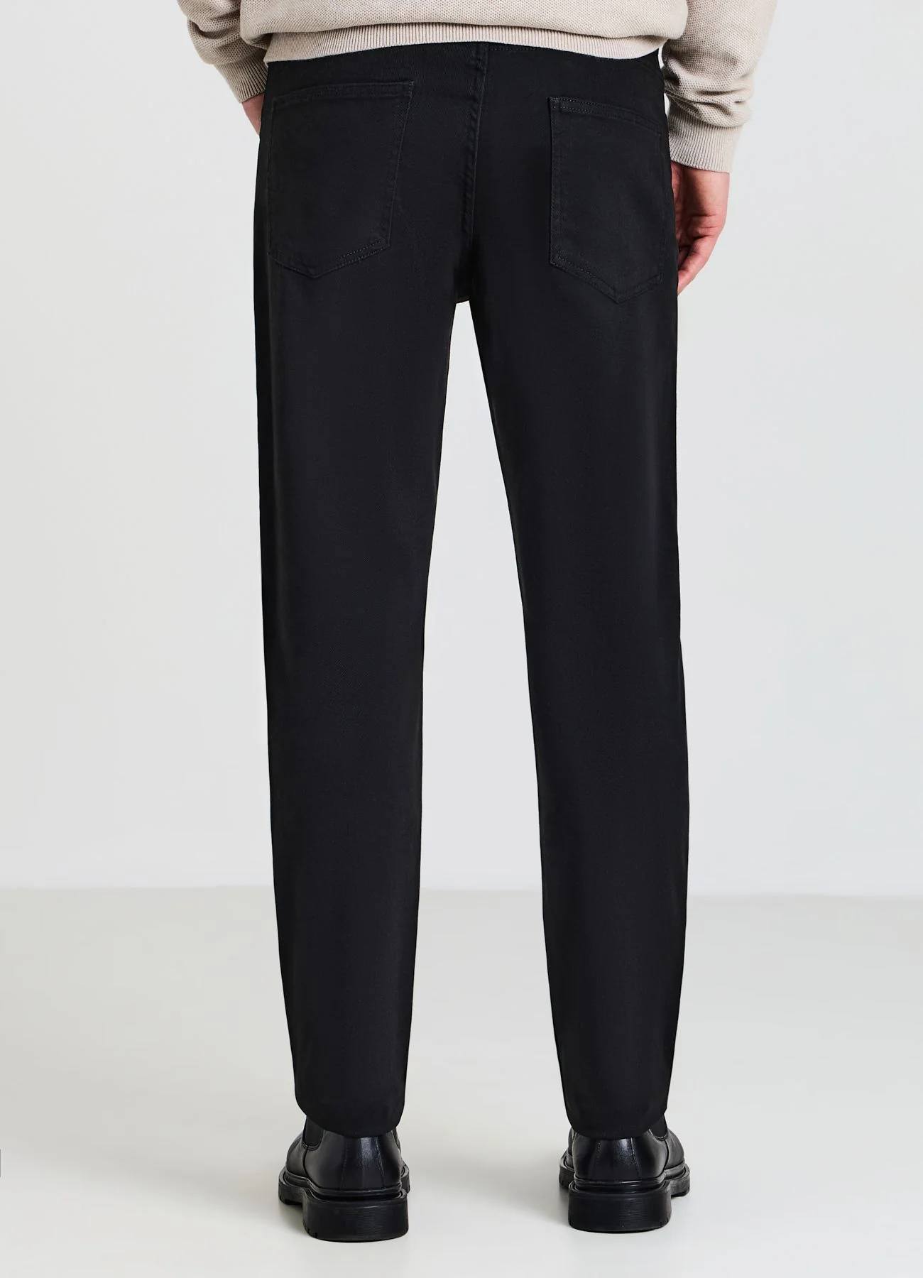 Pantaloni tinta unita