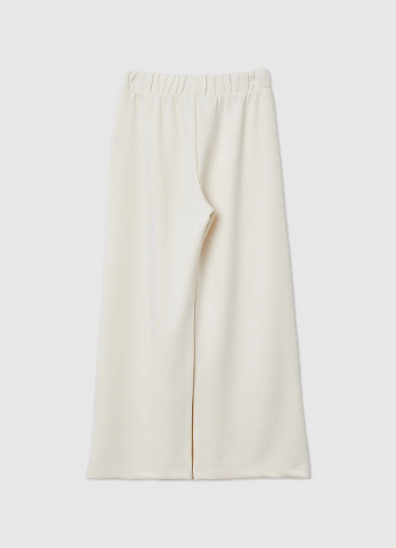 Pantaloni wide leg a tinta unita