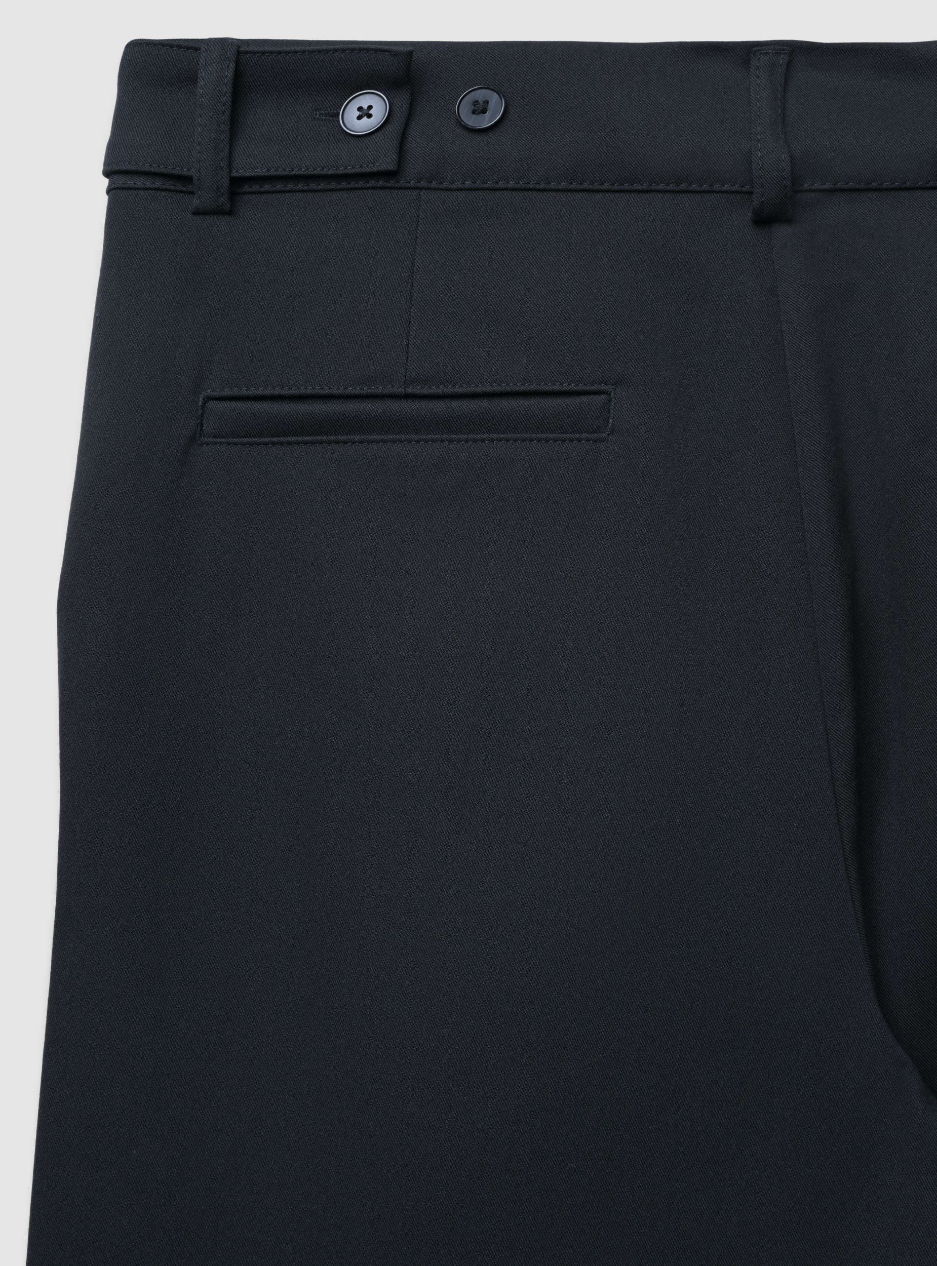 Pantaloni wide leg con alamari - Image 6