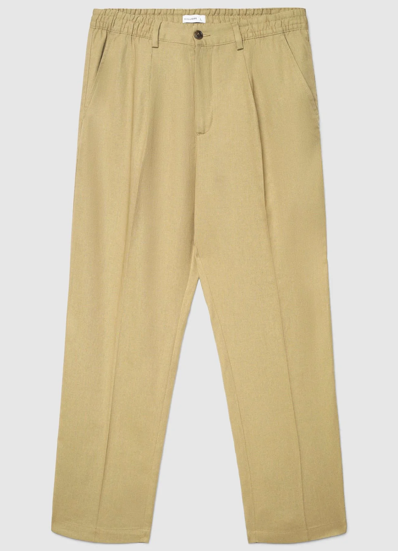 Pantaloni wide leg in misto lino - Image 5