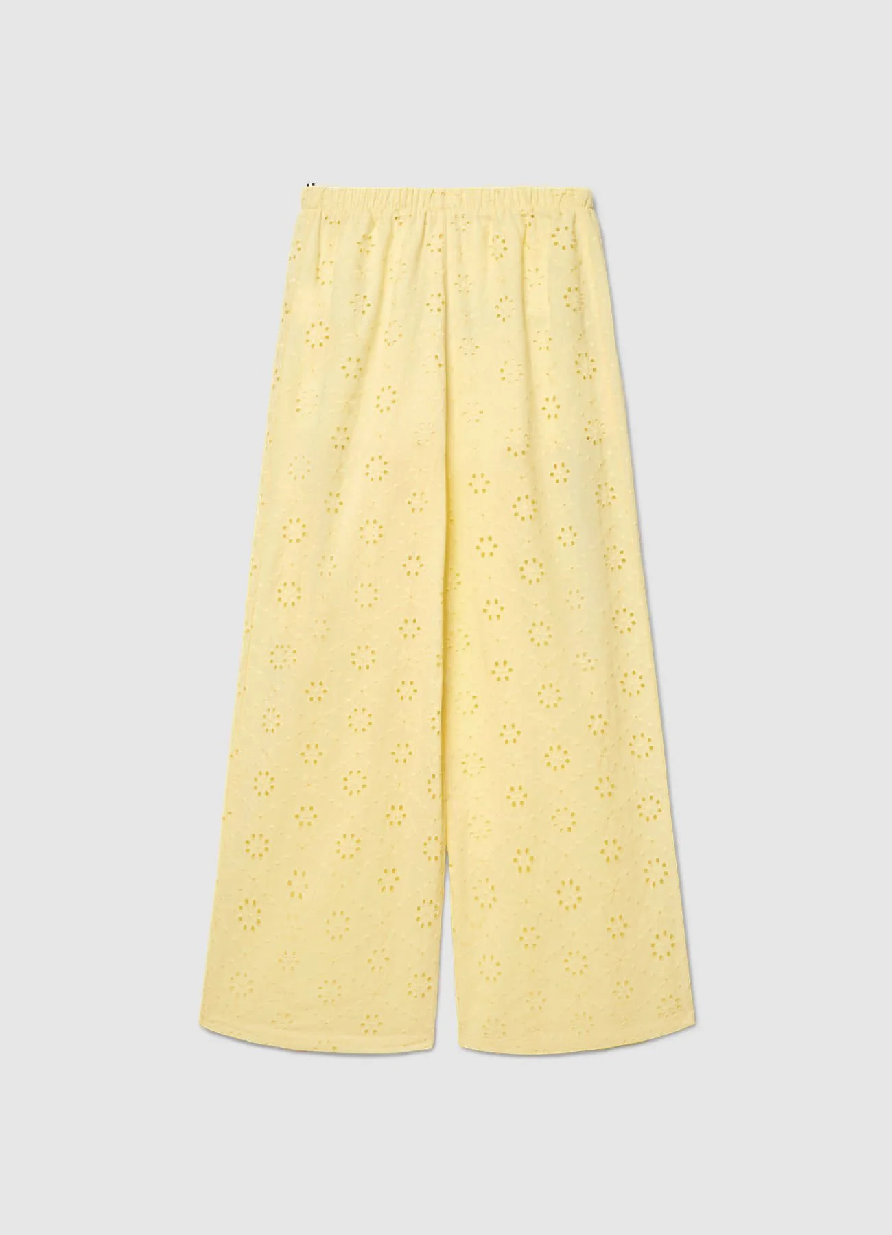 Pantaloni wide leg in sangallo - Image 6