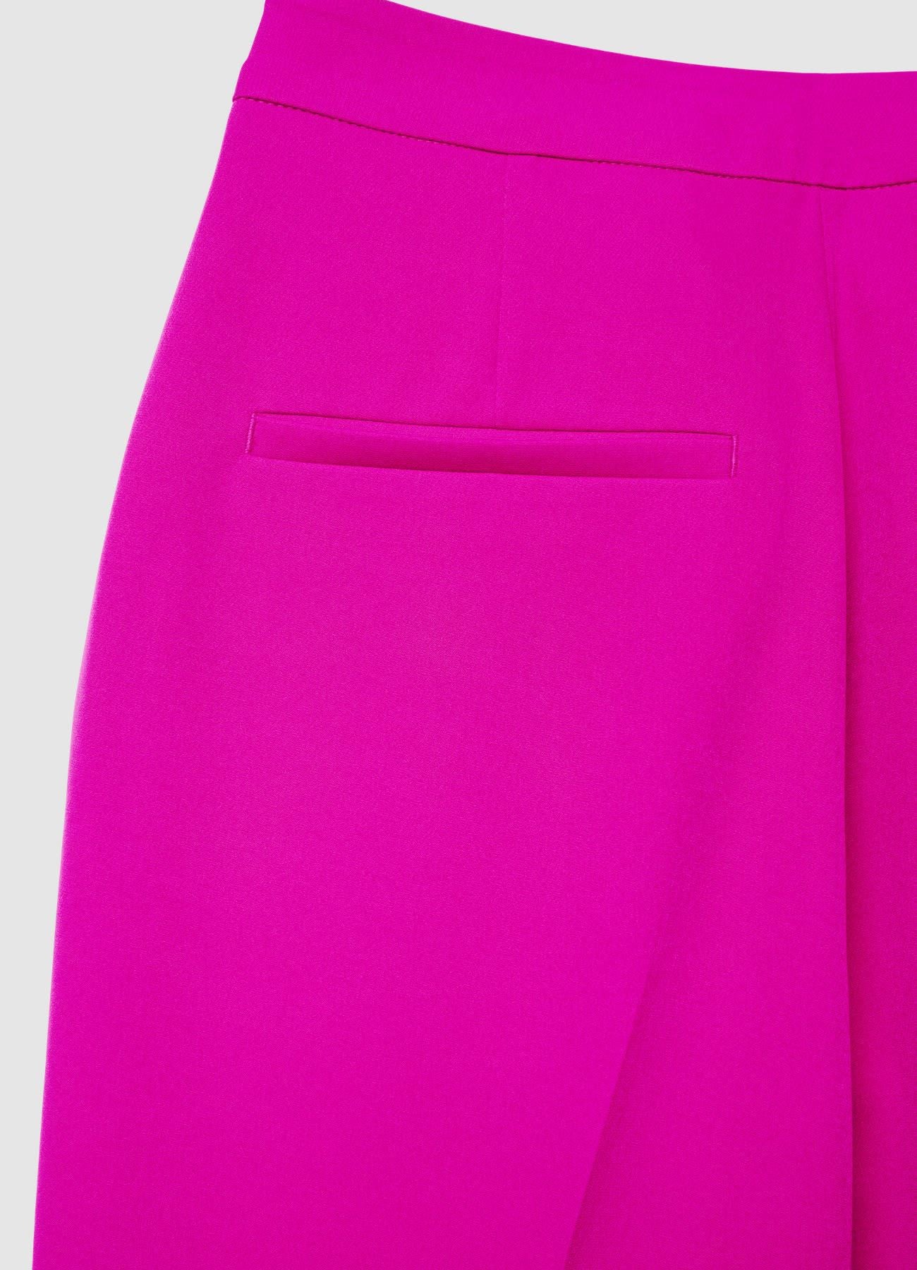 Pantaloni zampa tinta unita - Image 6