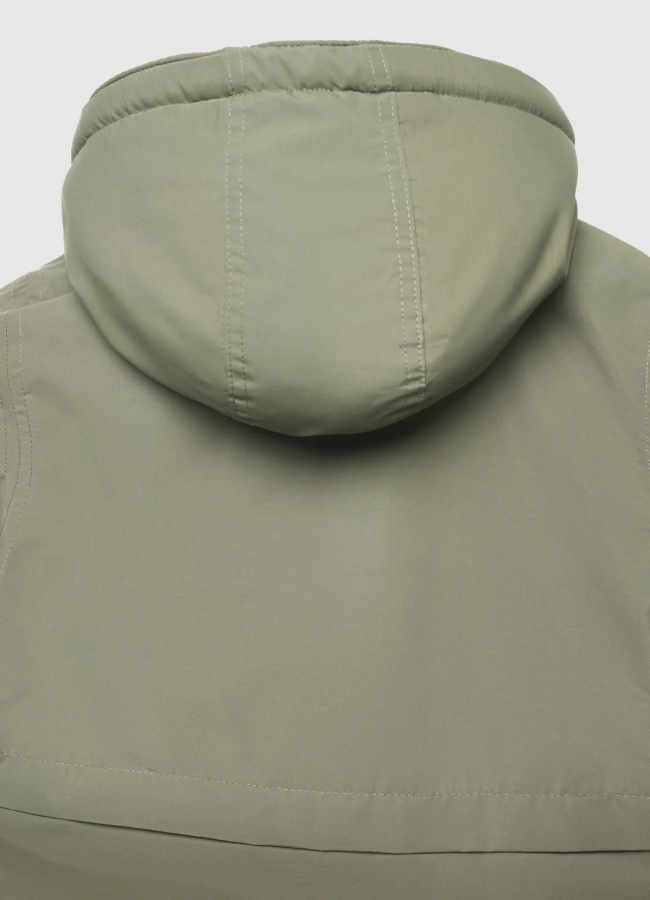 Parka con cappuccio e sherpa interno - Image 3