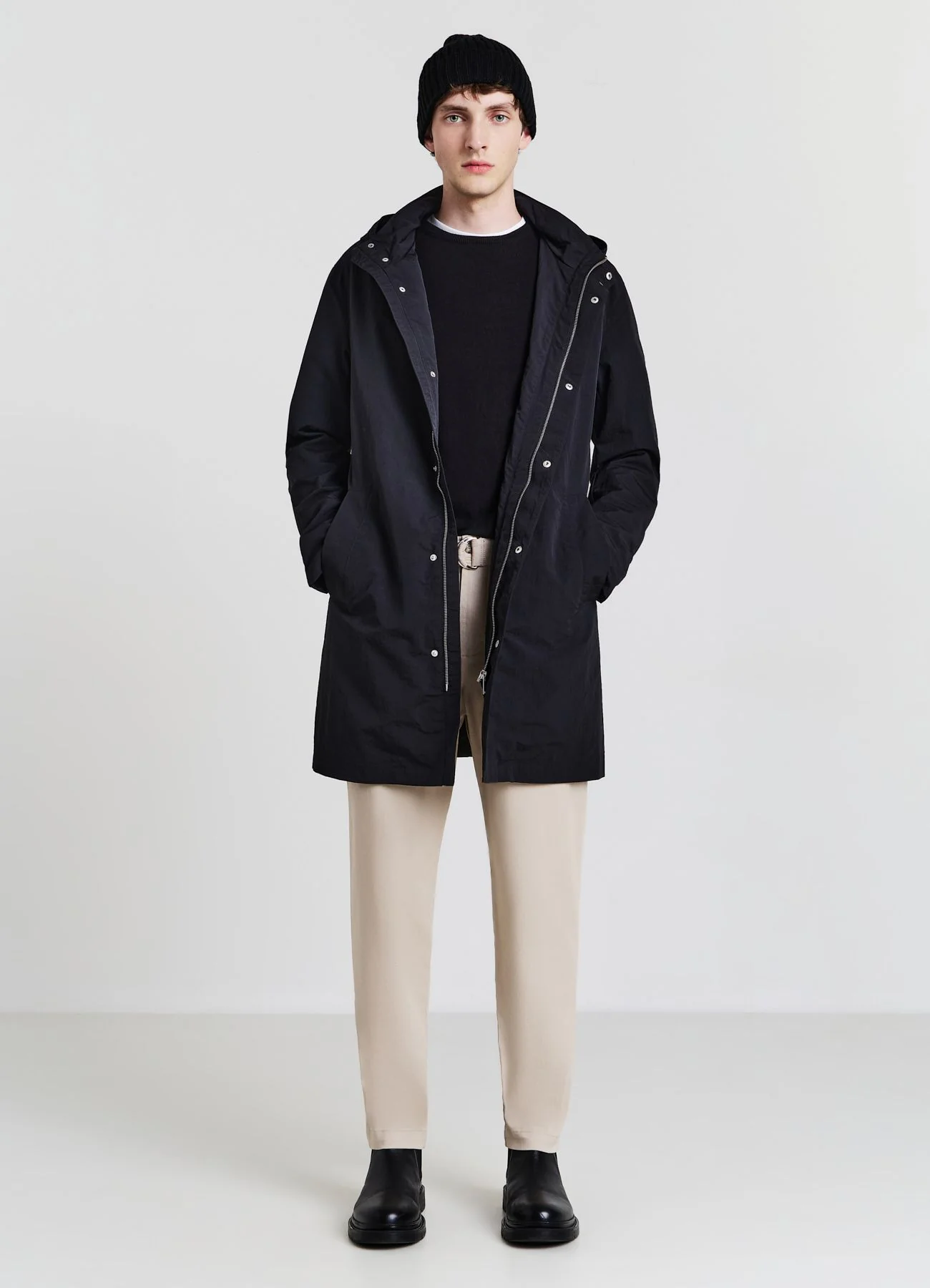 Parka leggero con cappuccio - Image 2
