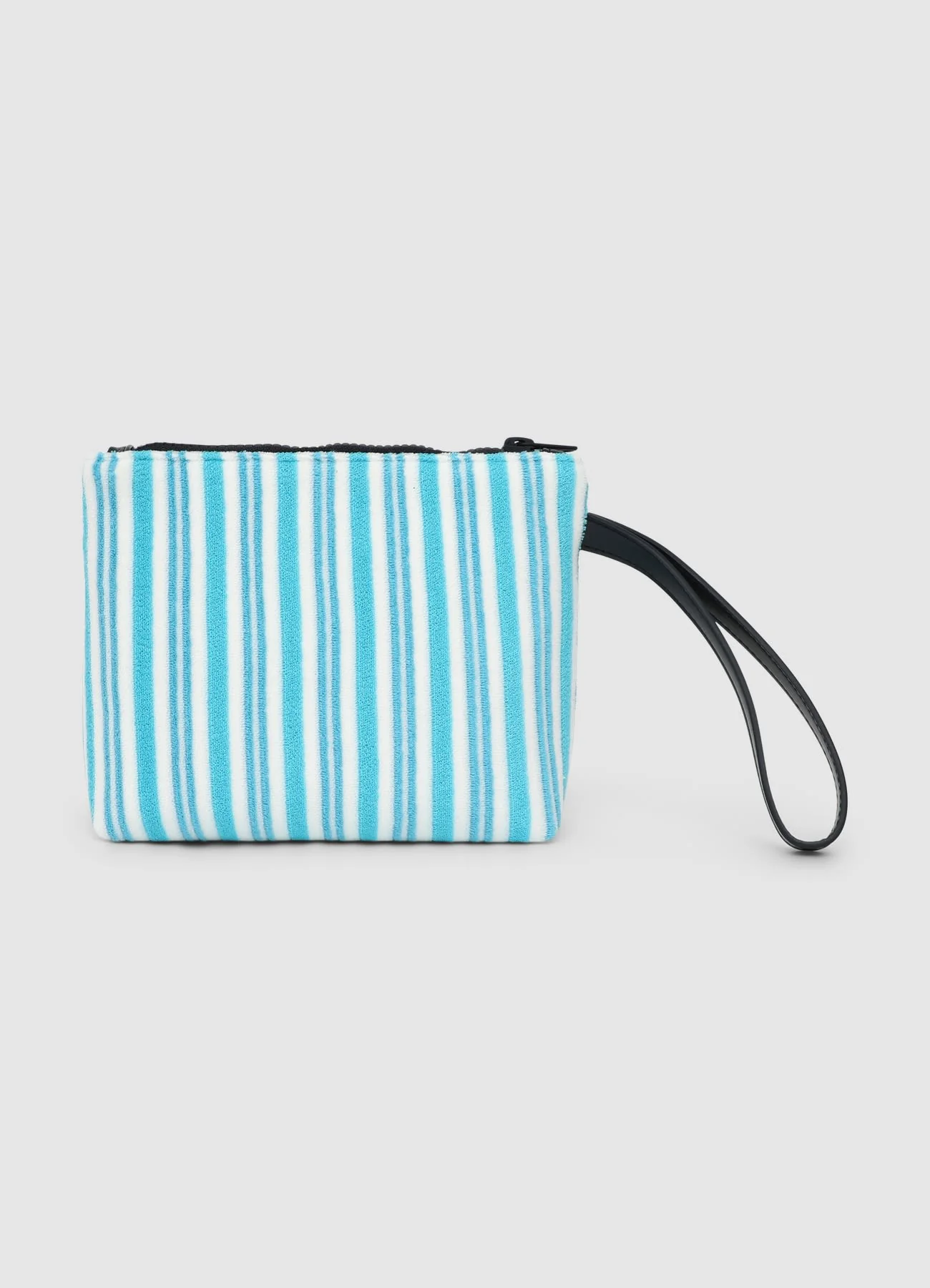 Pochette a righe con scritta - Image 3