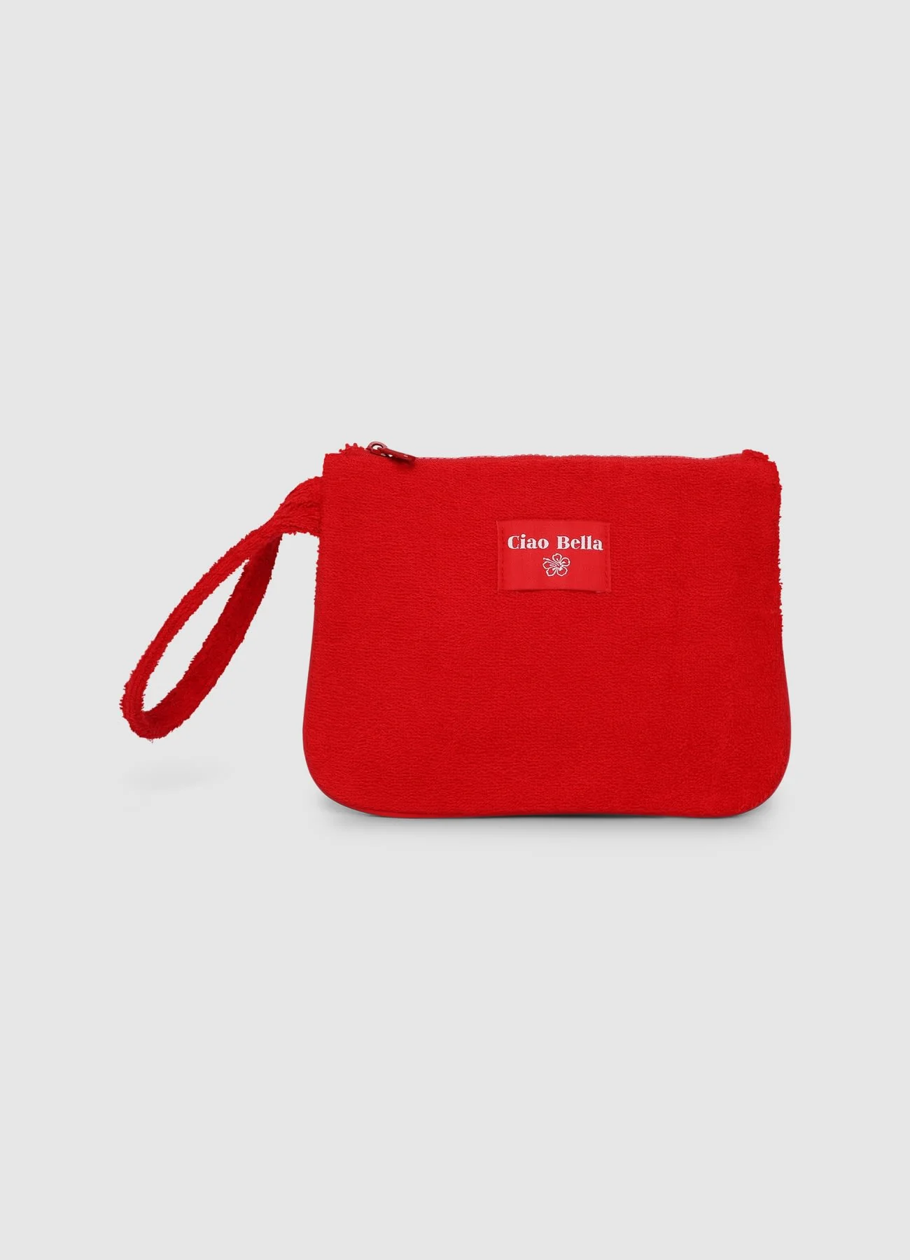 Pochette con zip e scritta - Image 3