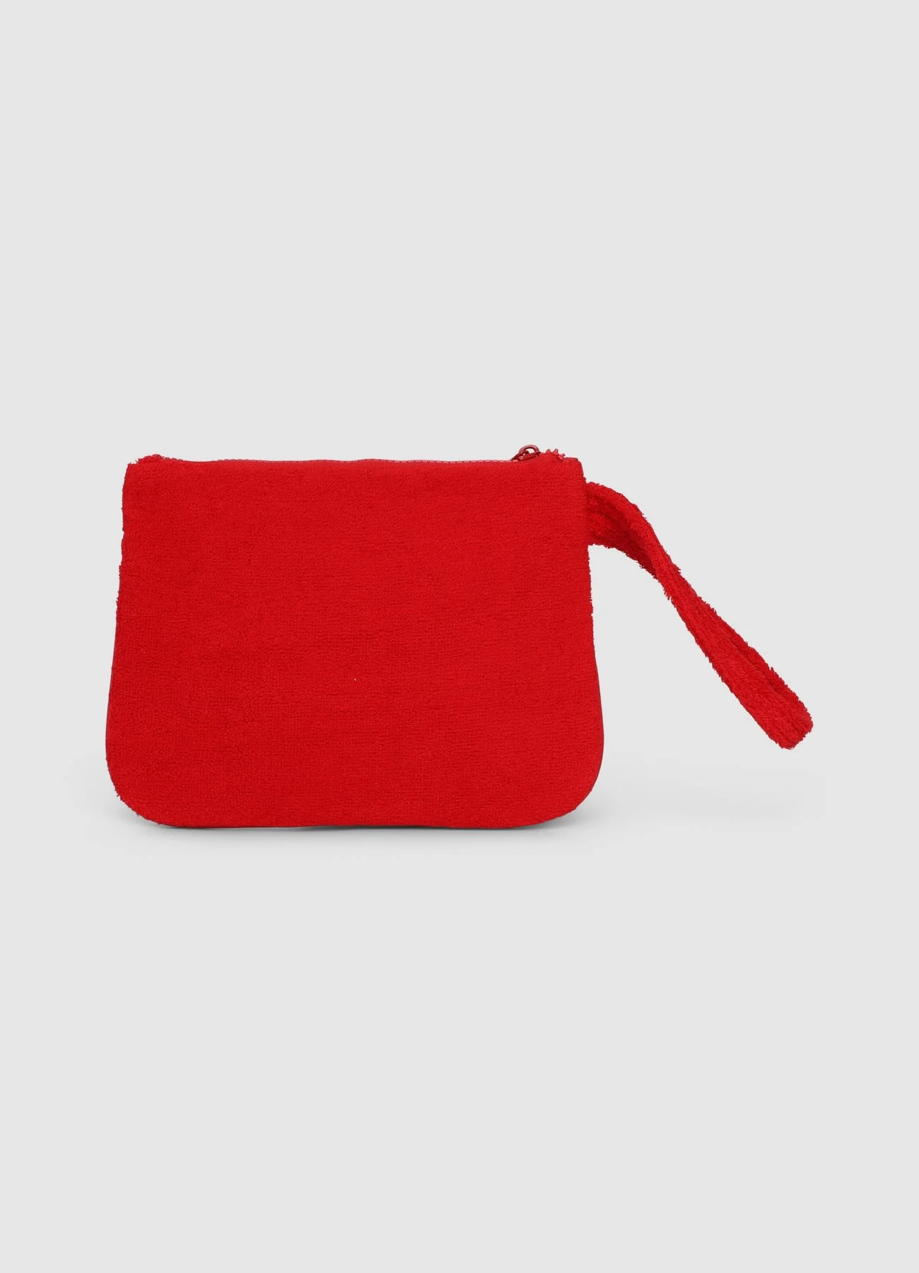 Pochette con zip e scritta - Image 4