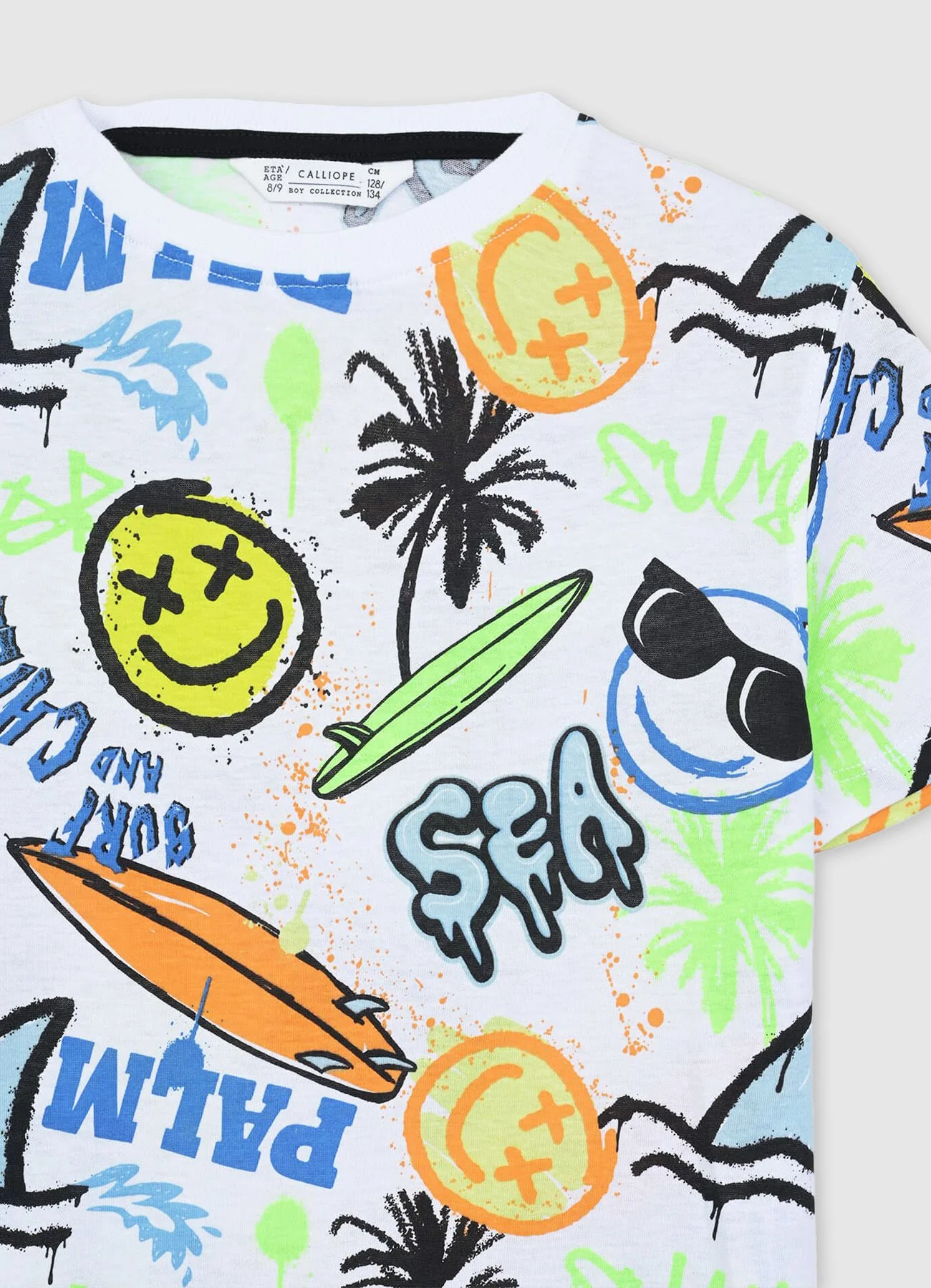 Set t-shirt e shorts con stampe - Image 6