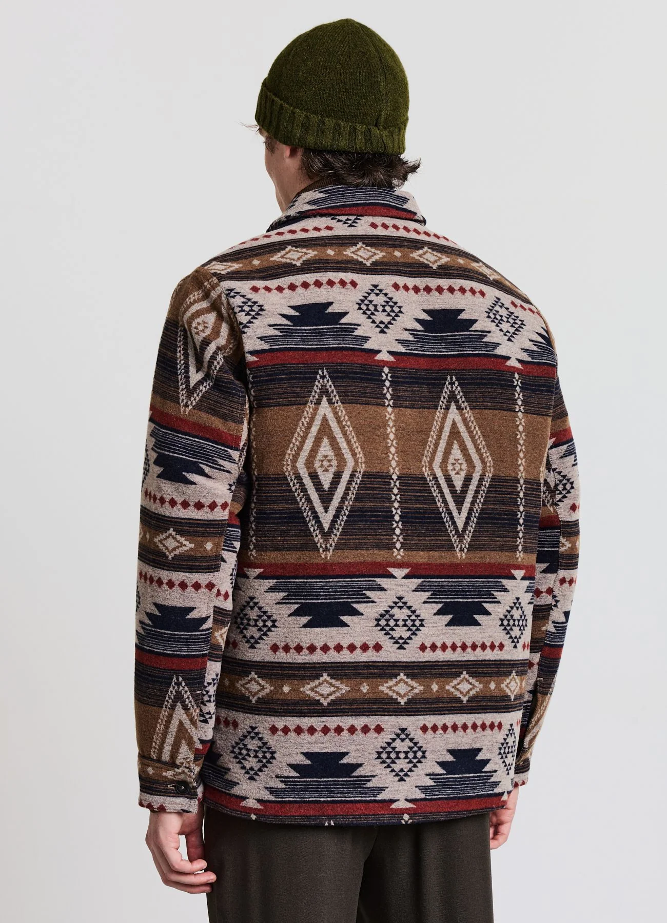 Shacket con stampa navajo