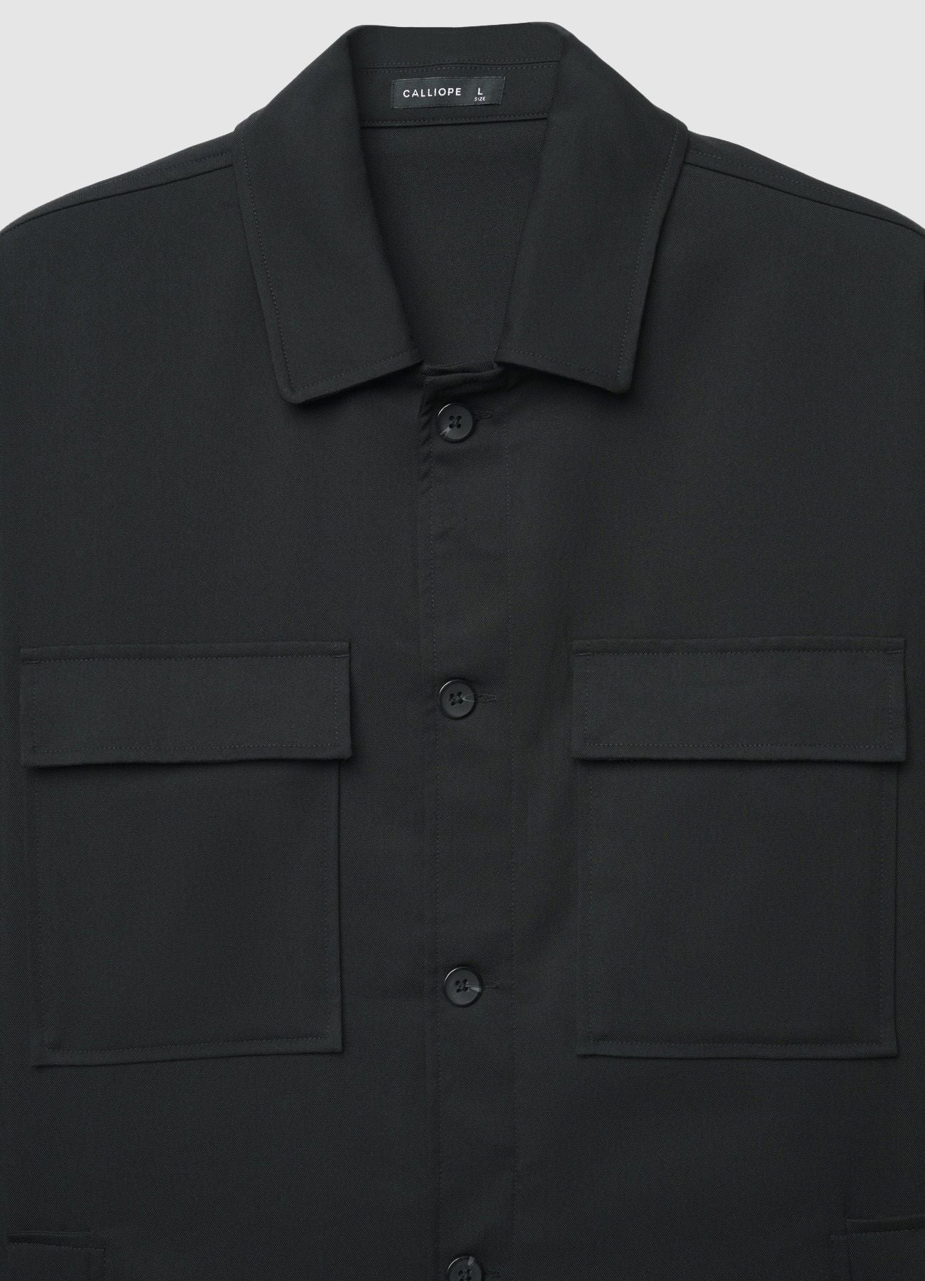 Shacket con tasche a patta - Image 5