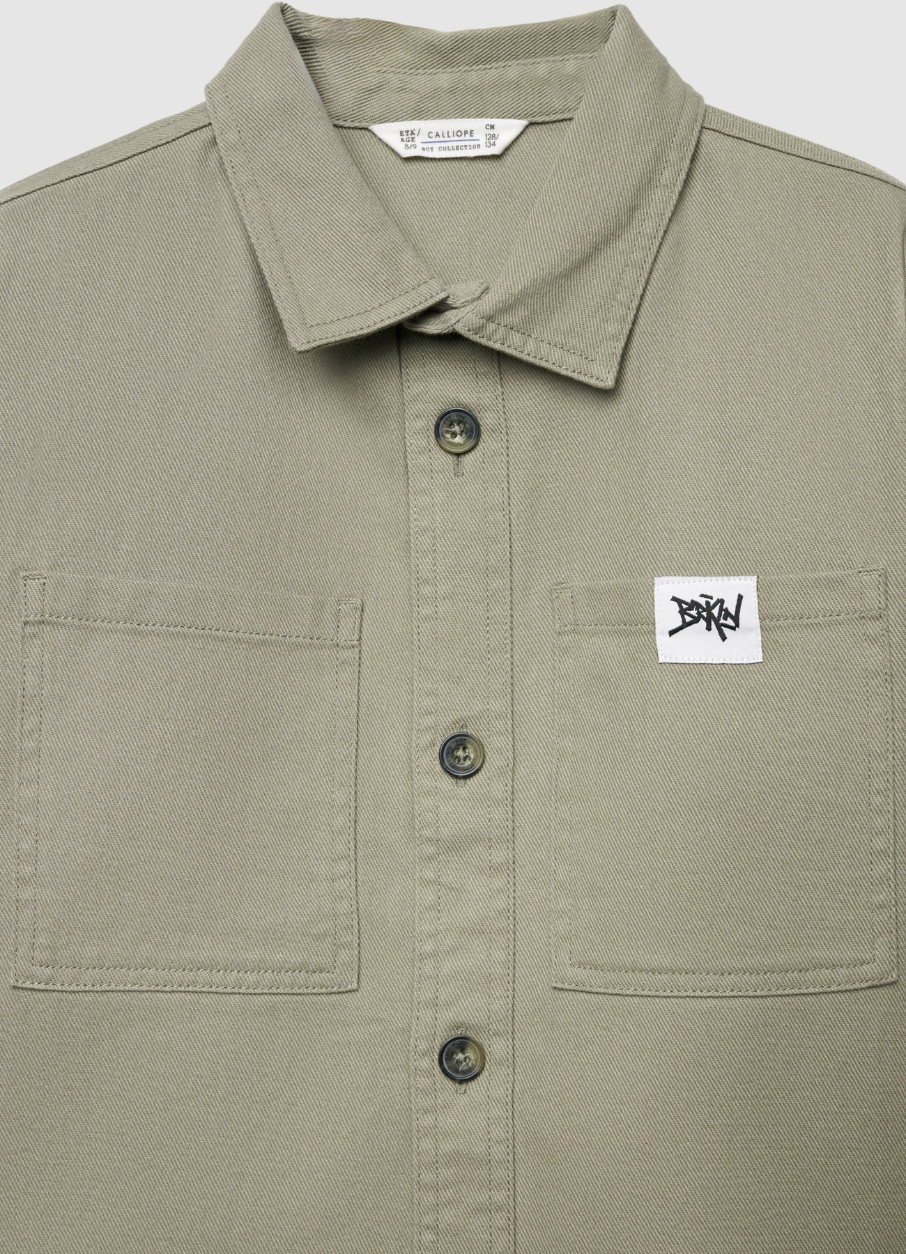 Shacket con taschini applicati - Image 3