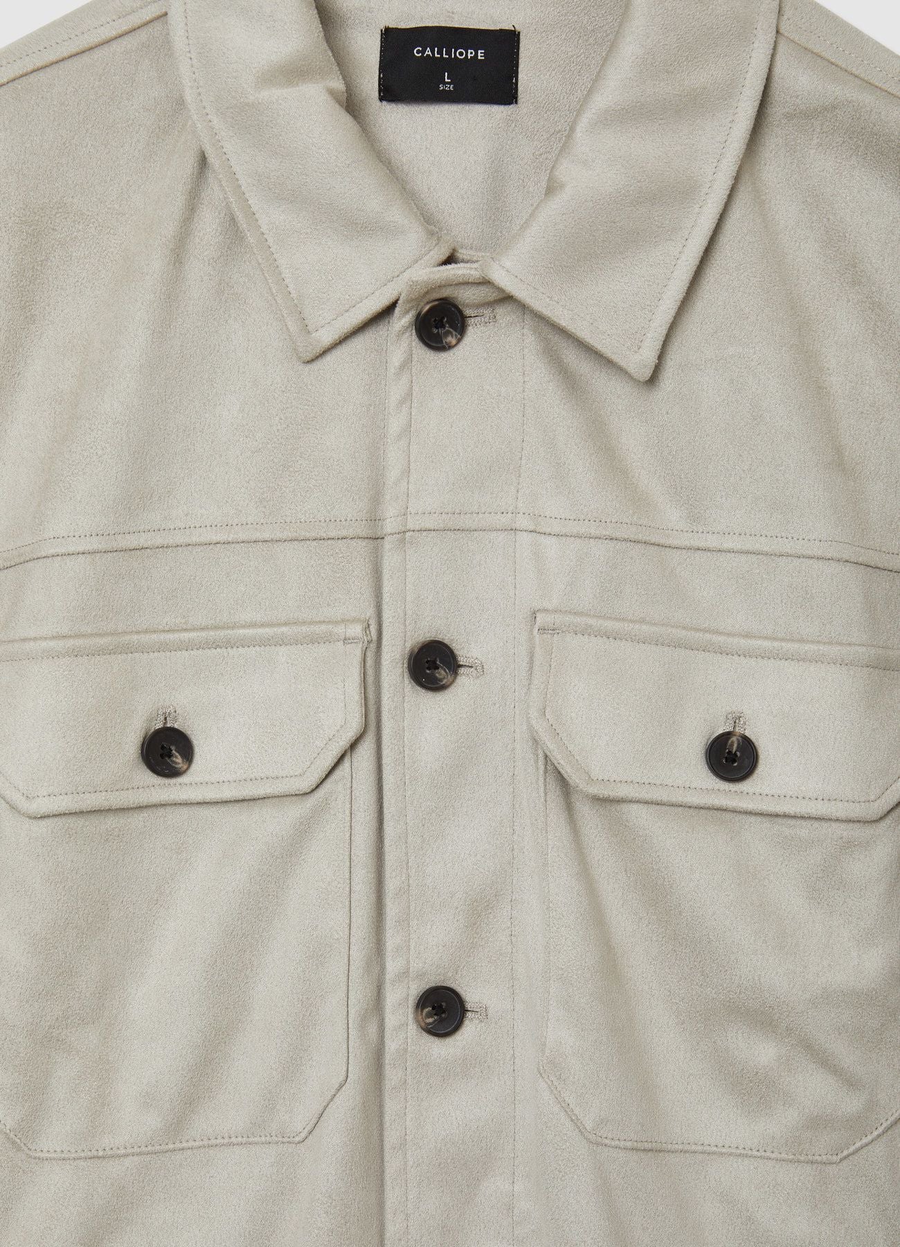 Shacket simil camoscio - Image 7