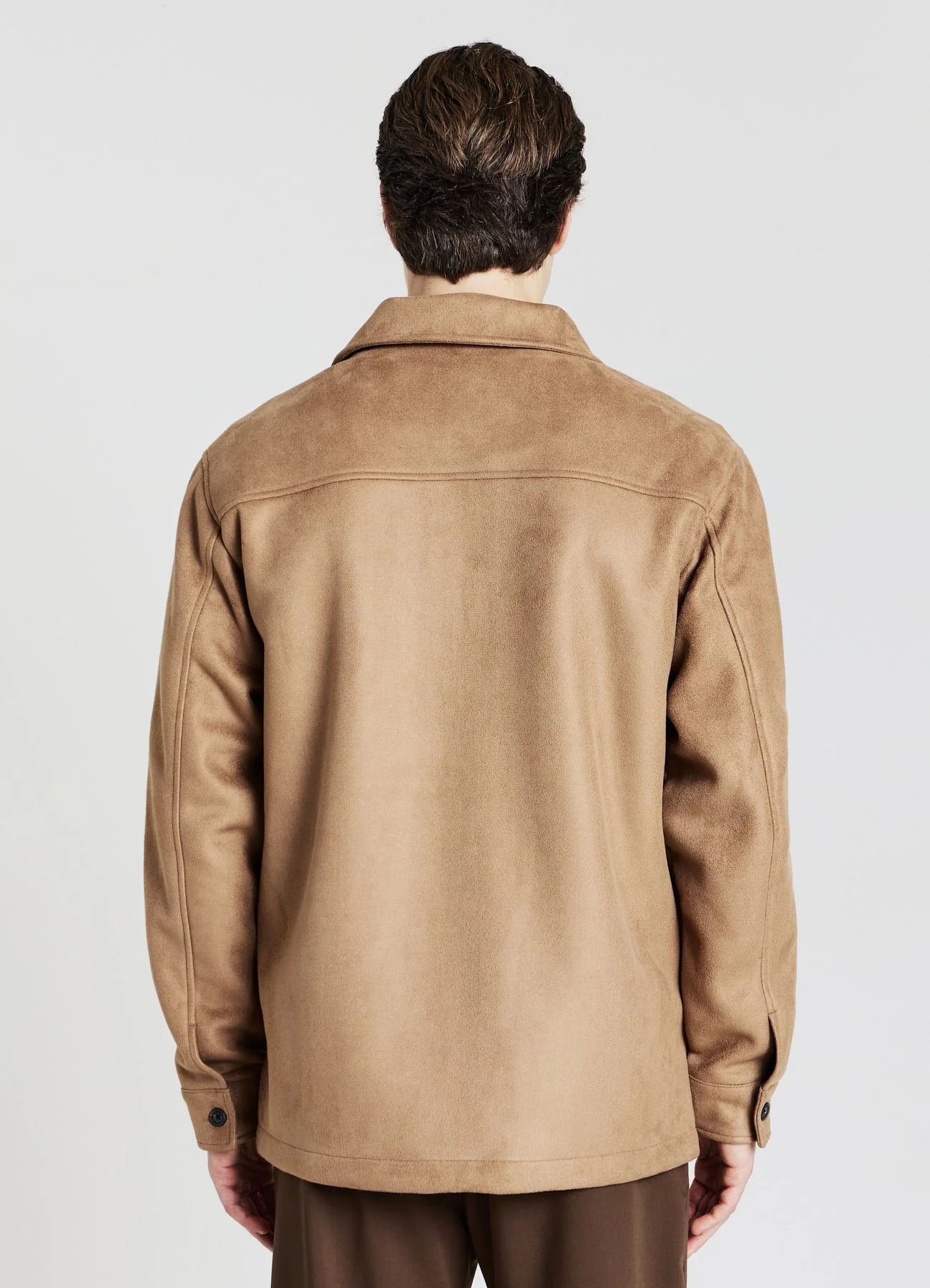 Shacket simil camoscio - Image 3