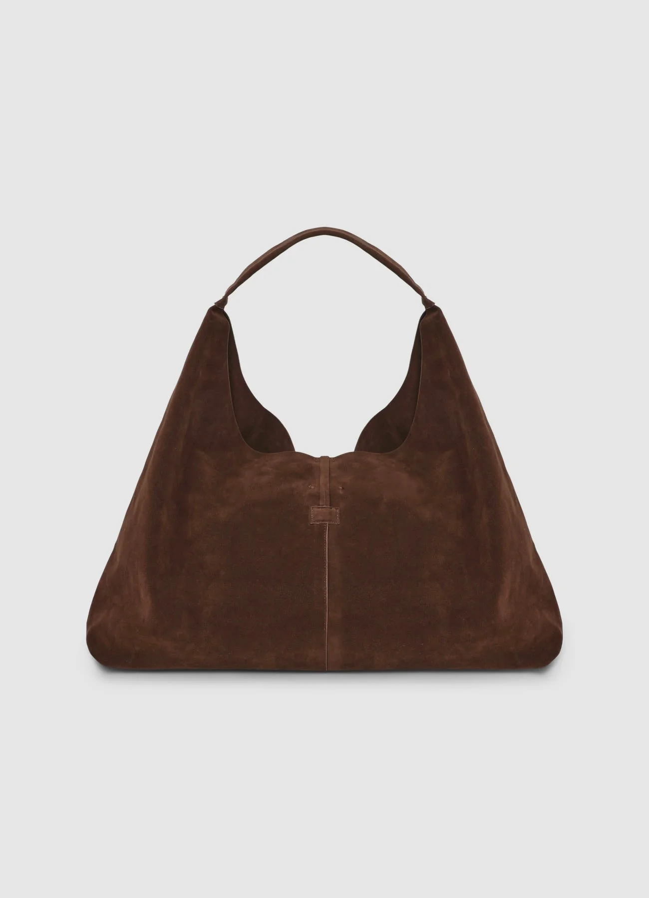 Shopper trapezio in similcamoscio - Image 2