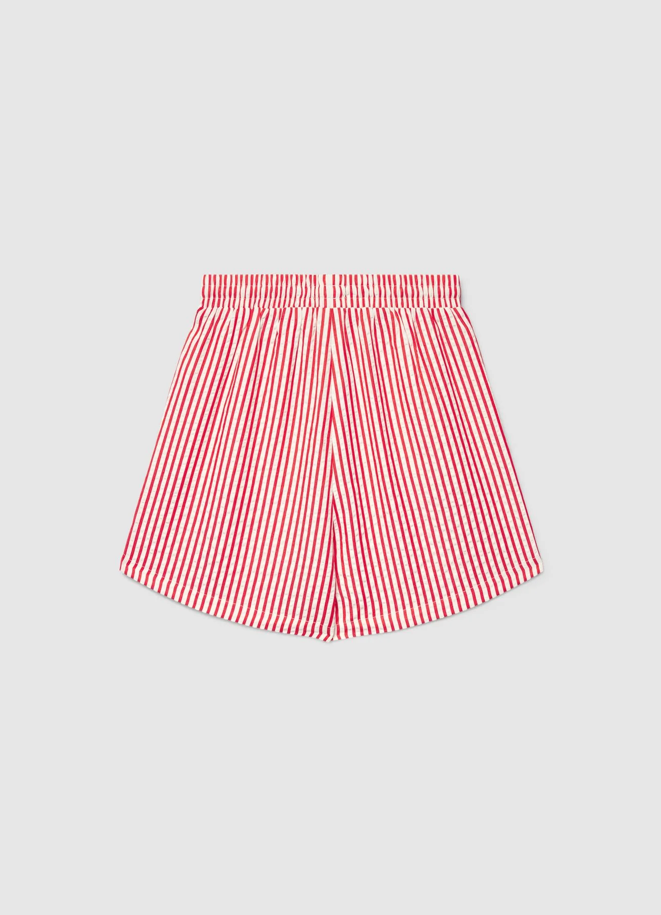 Shorts a righe con coulisse in vita - Image 5
