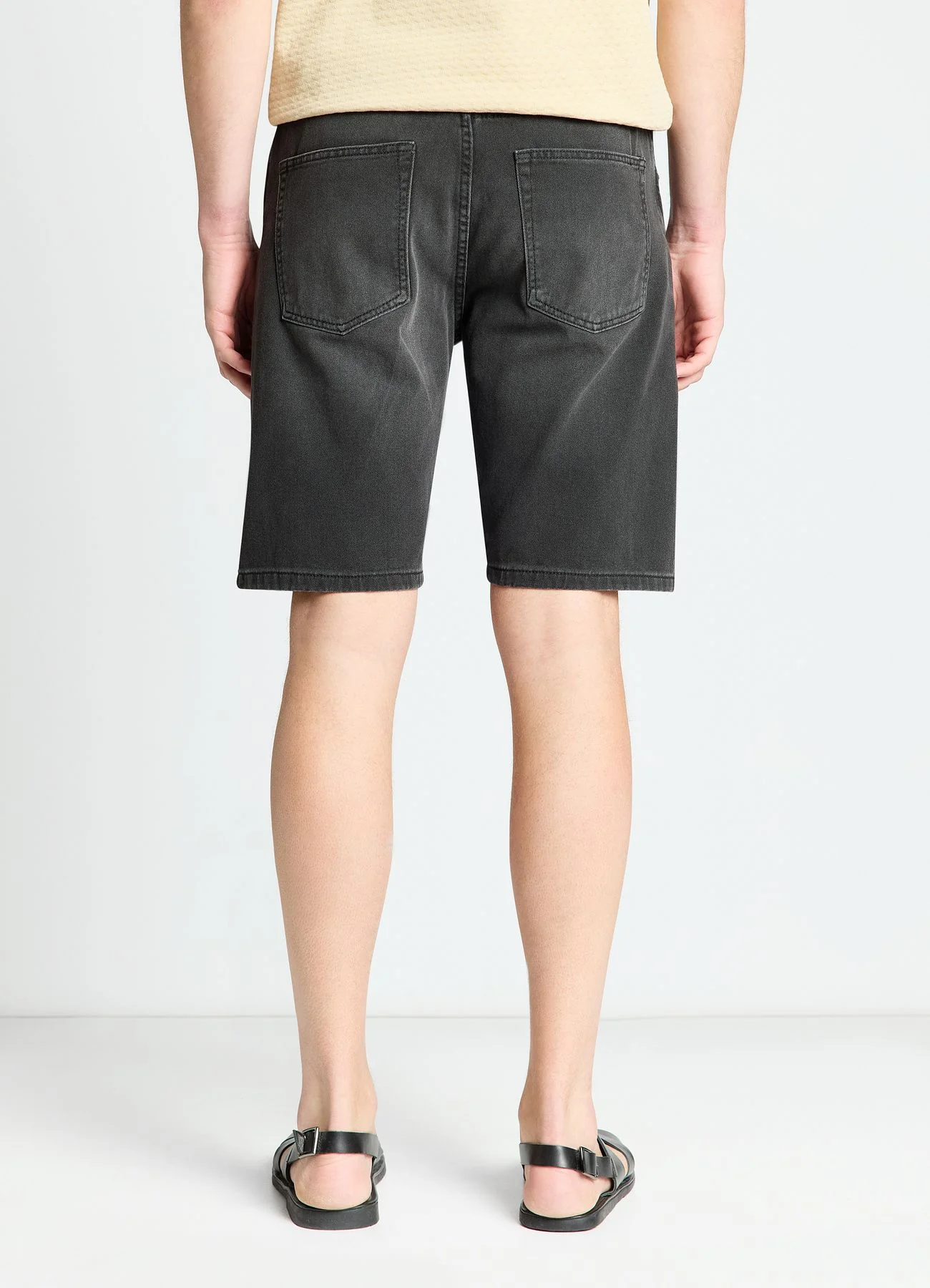 Shorts baggy in denim - Image 3