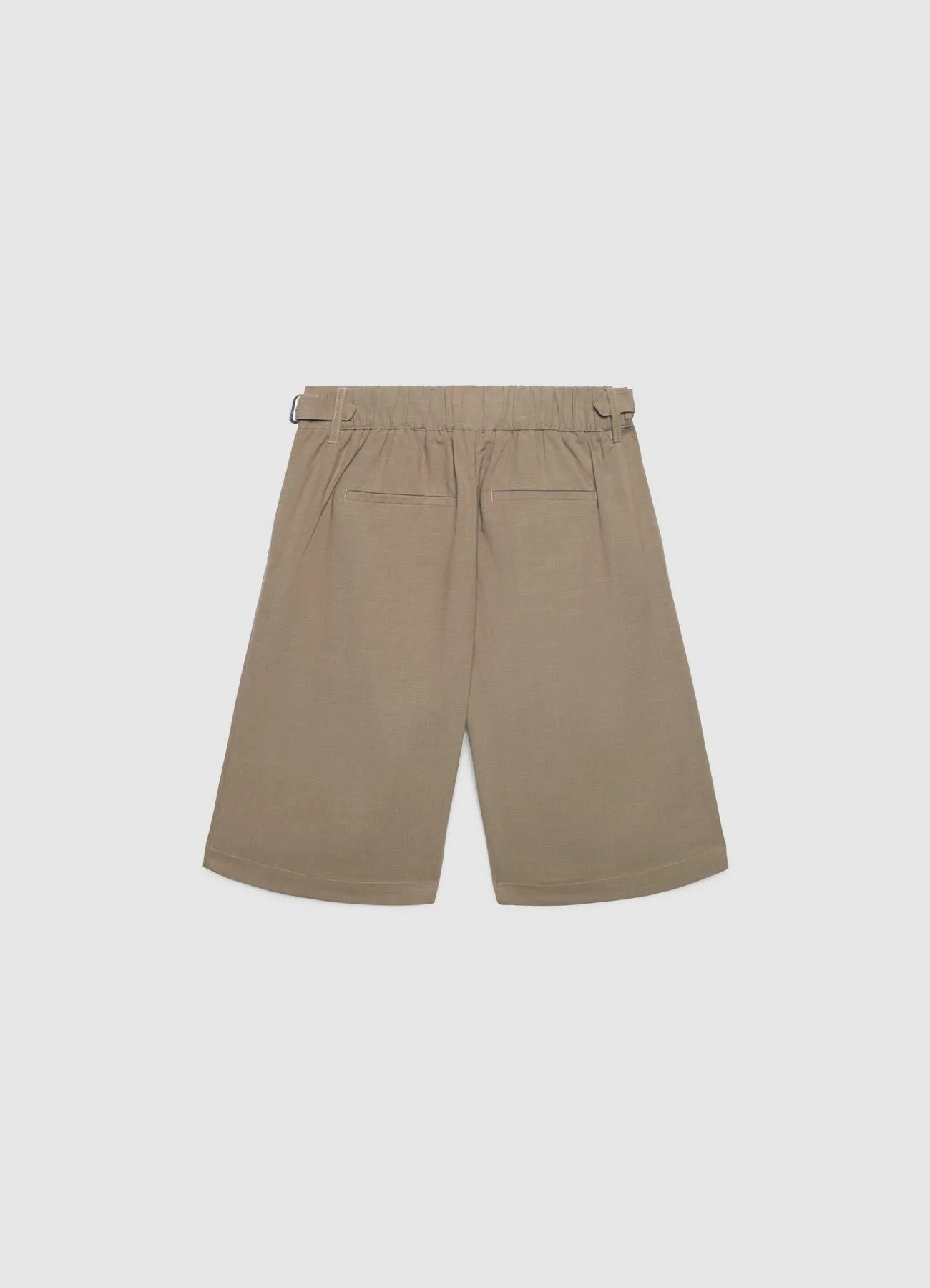 Shorts bermuda con fibbie in vita - Image 5