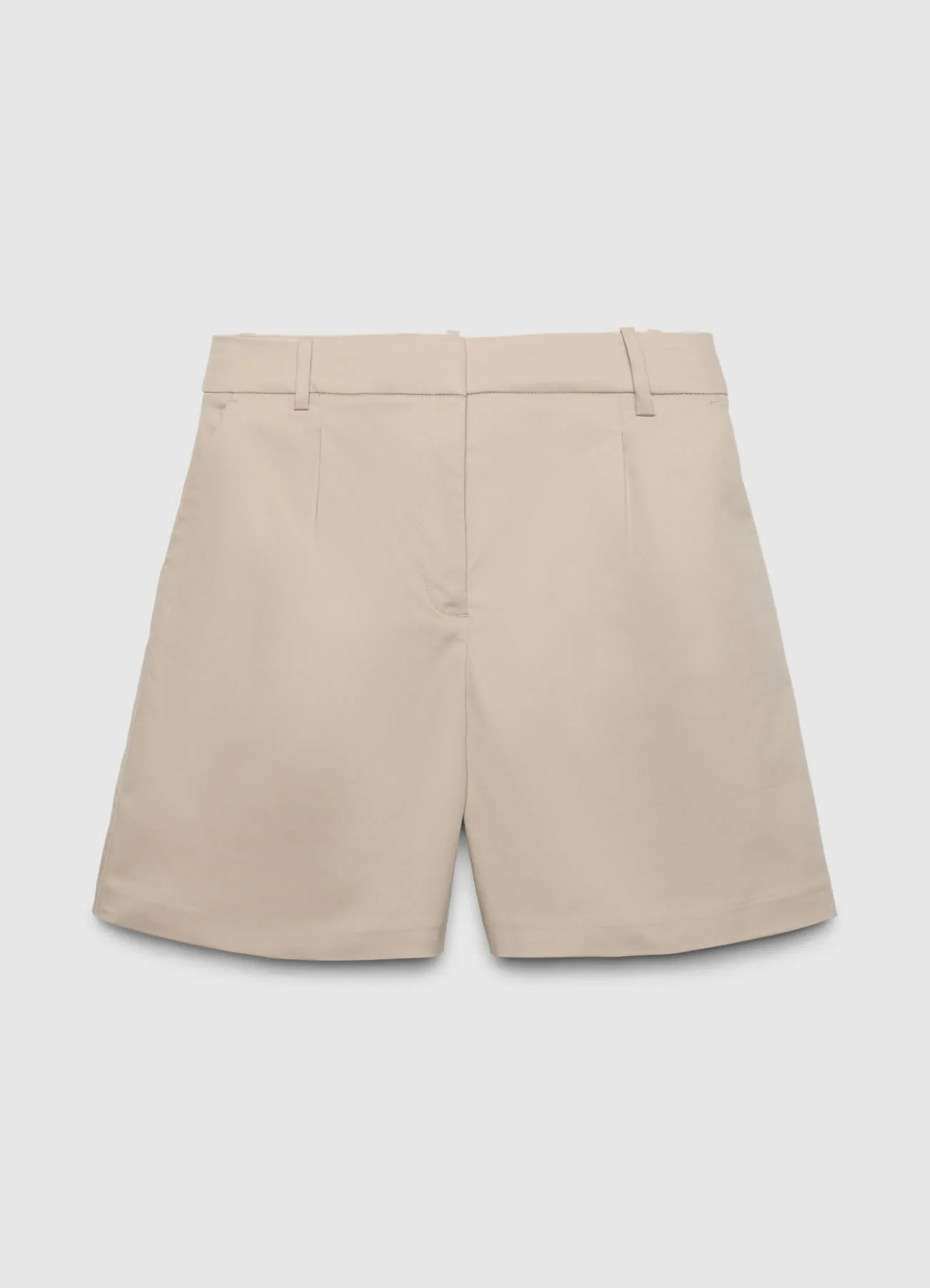 Shorts bermuda sartoriali a tinta unita - Image 4