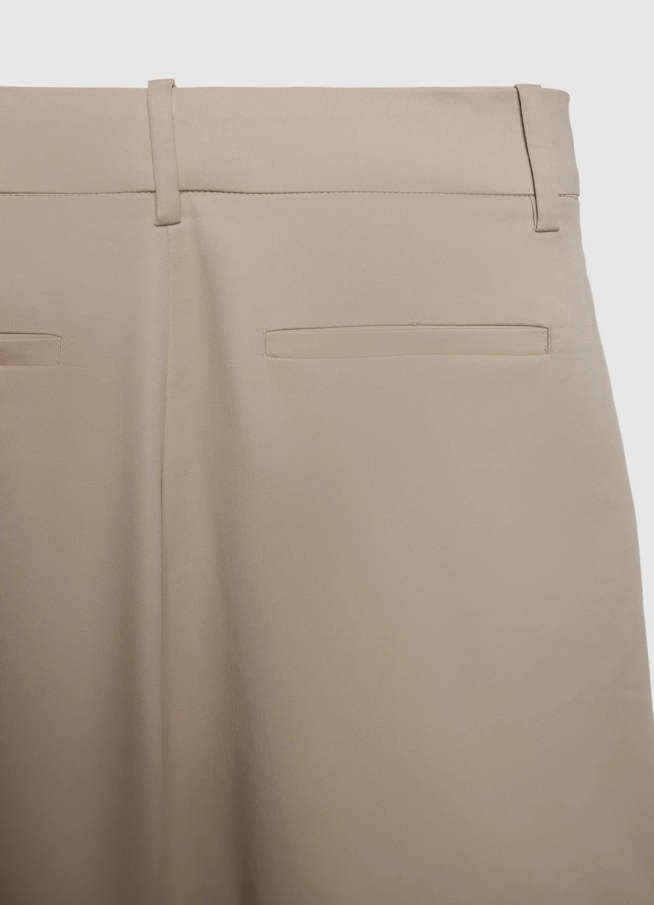 Shorts bermuda sartoriali a tinta unita - Image 6