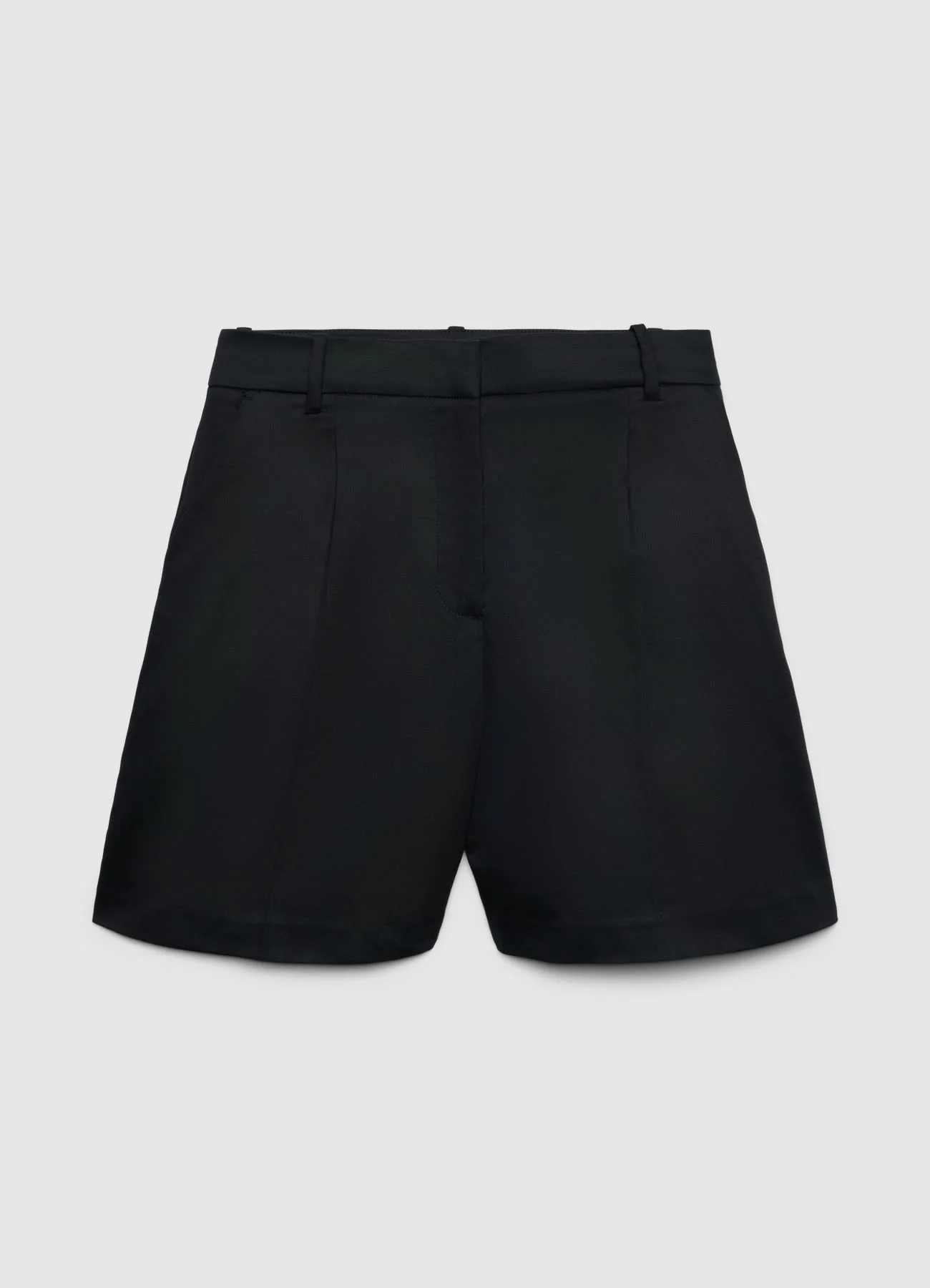 Shorts bermuda sartoriali a tinta unita - Image 4