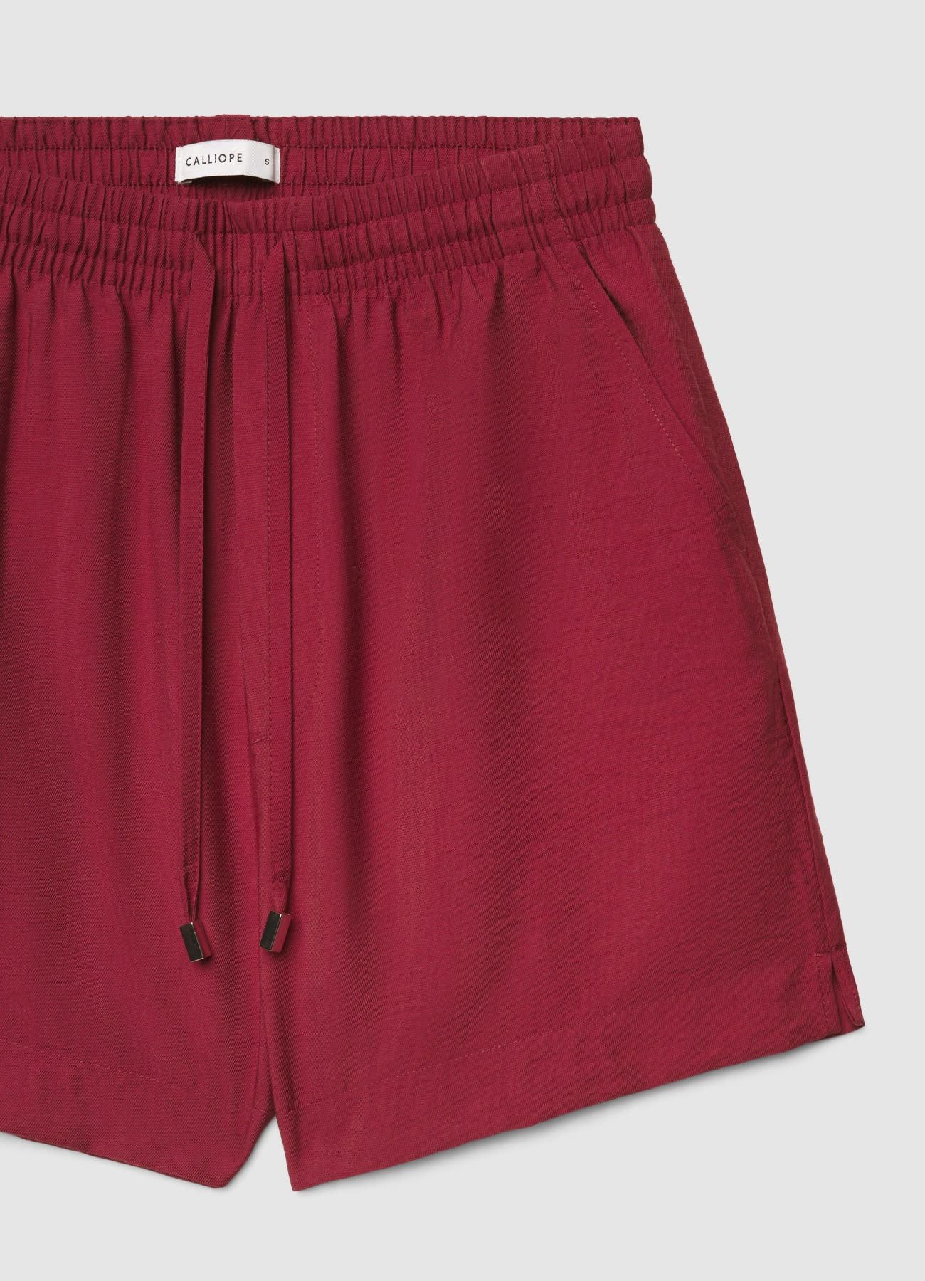 Shorts con coulisse e vita elasticizzata - Image 4