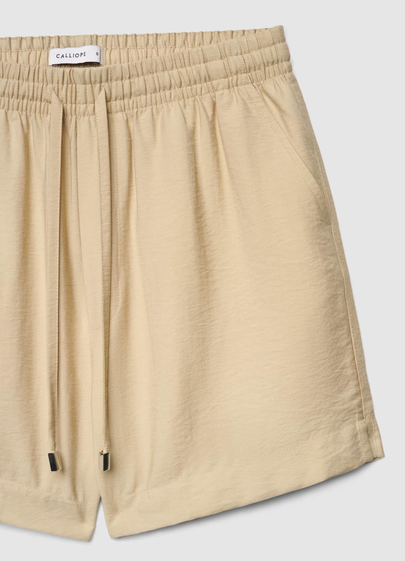 Shorts con coulisse e vita elasticizzata - Image 6