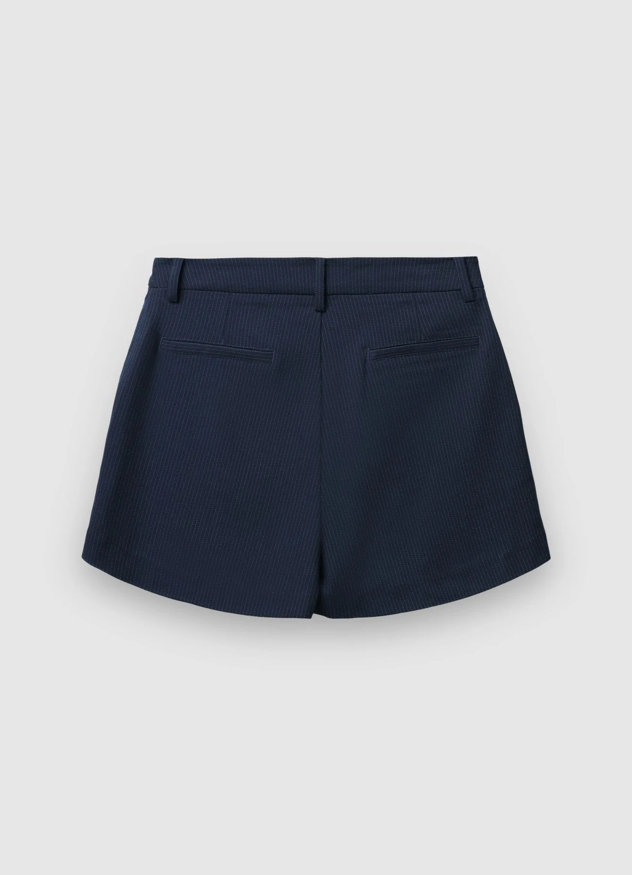 Shorts con pinces gessato - Image 4