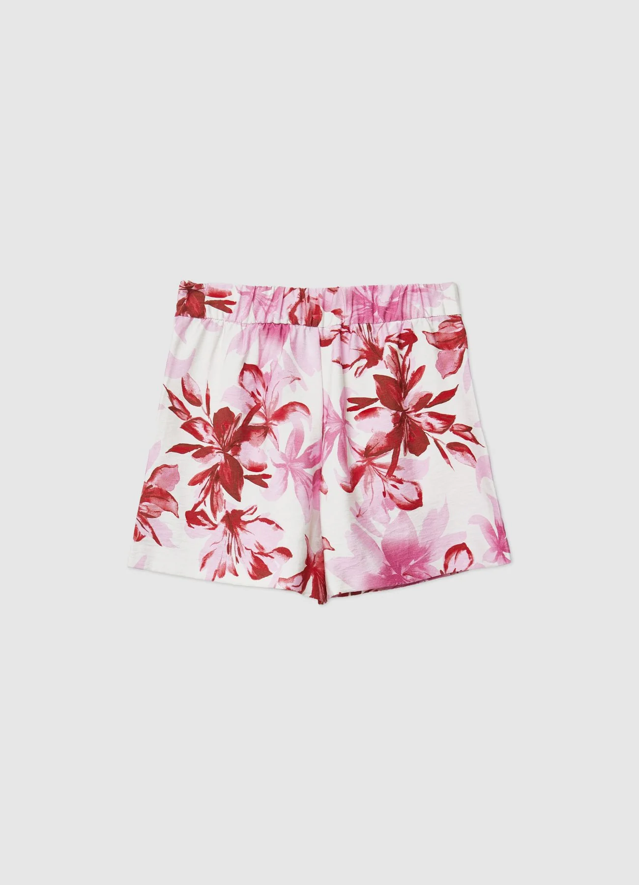 Shorts con stampa fiori - Image 2