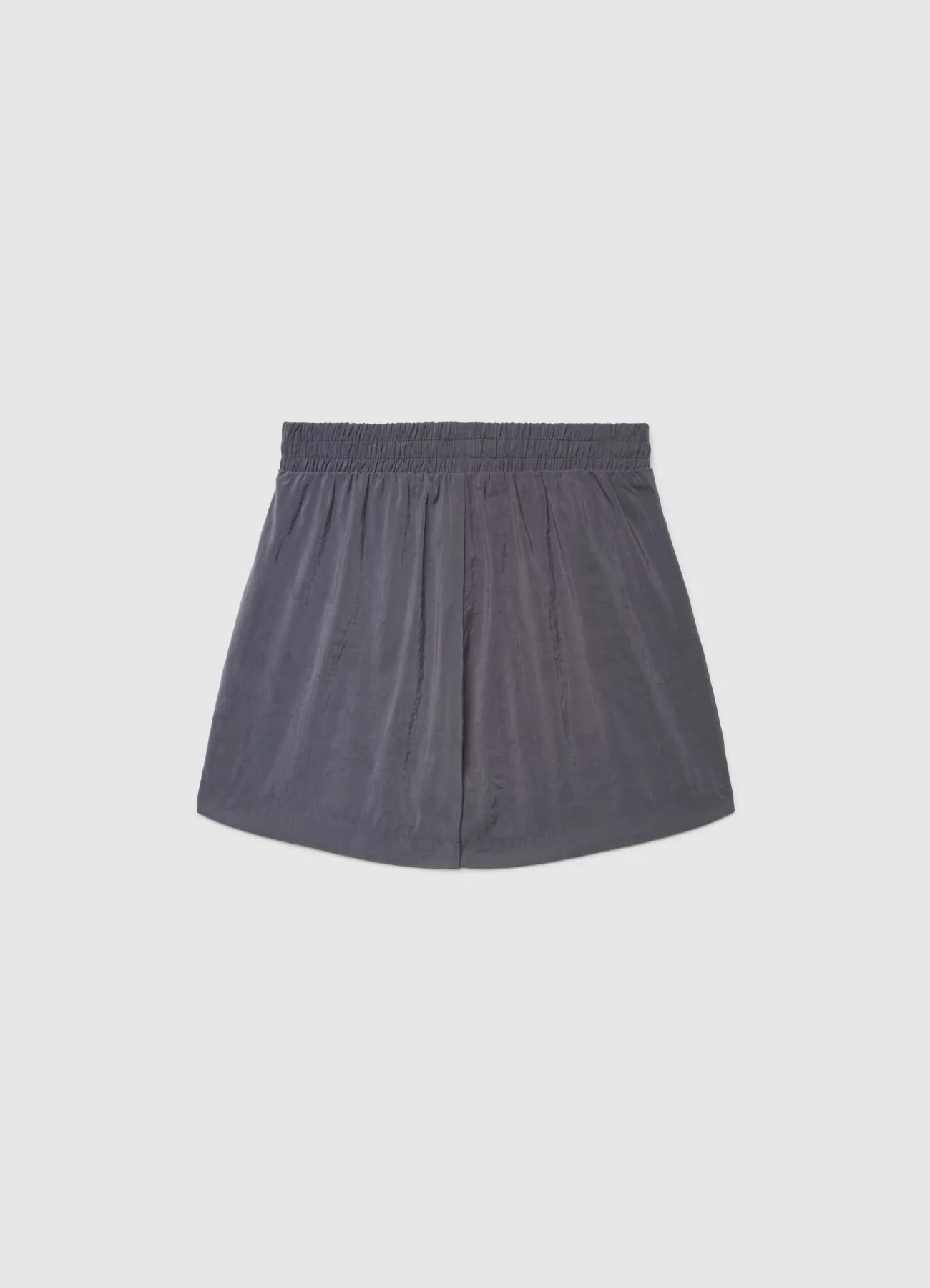 Shorts con vita elasticizzata e bottoni al fondo - Image 5