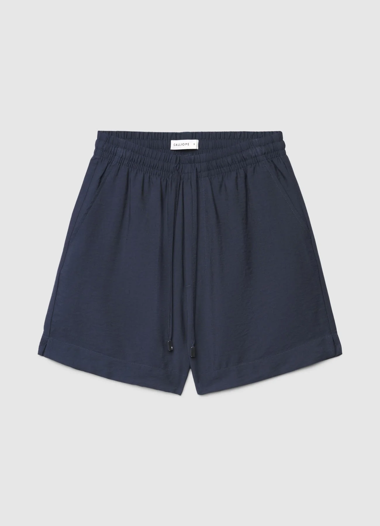 Shorts con vita elasticizzata e coulisse - Image 6