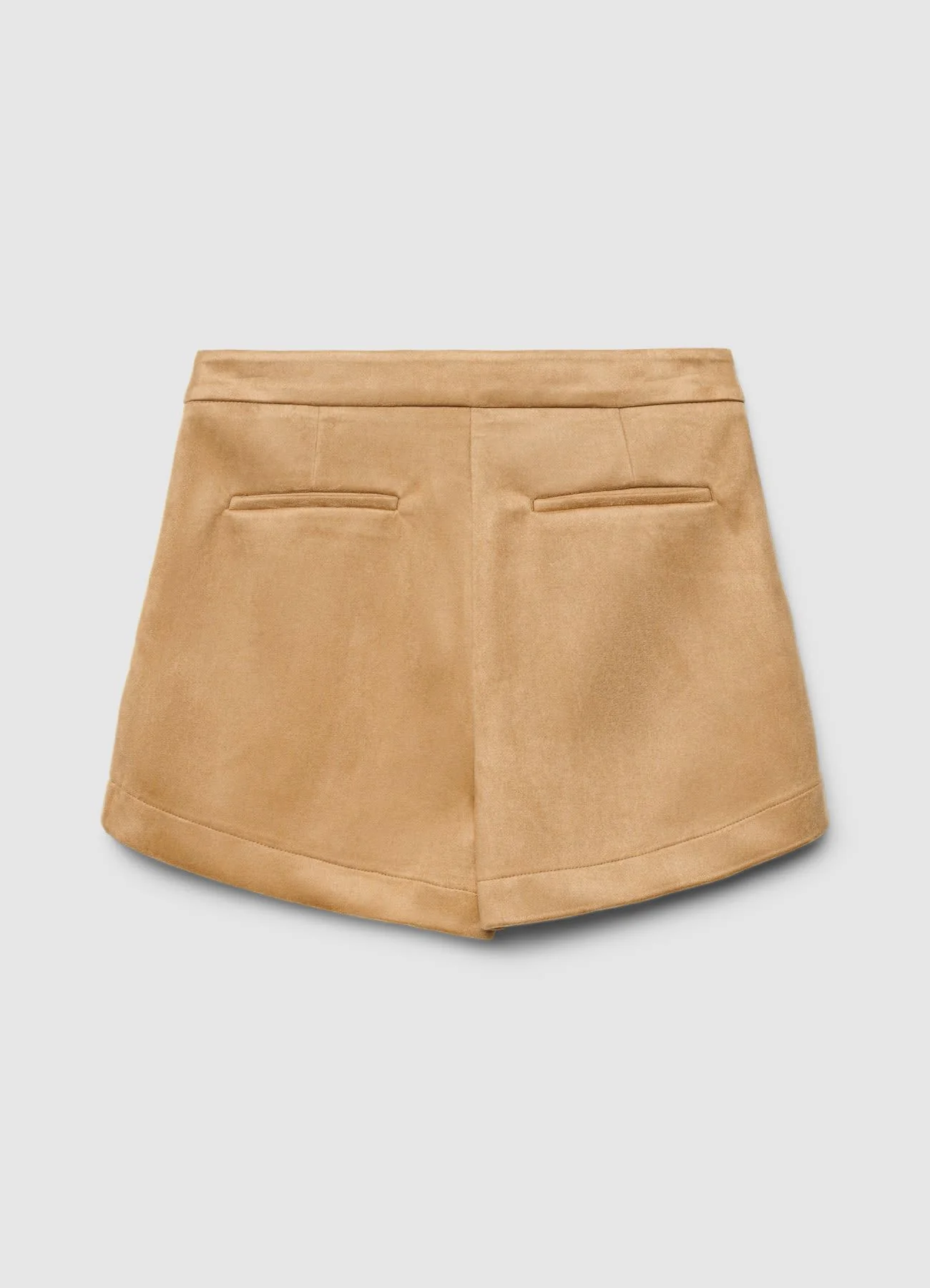 Shorts effetto scamosciato - Image 4