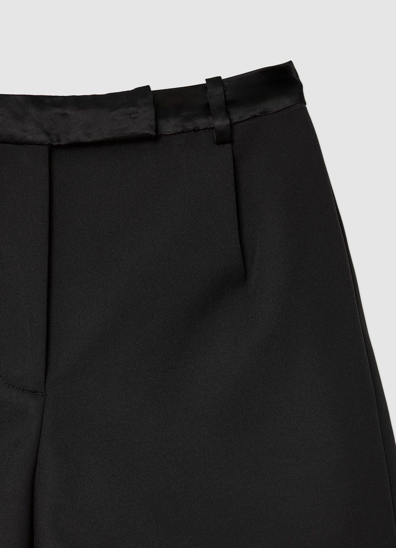 Shorts eleganti vita simil satin - Image 4
