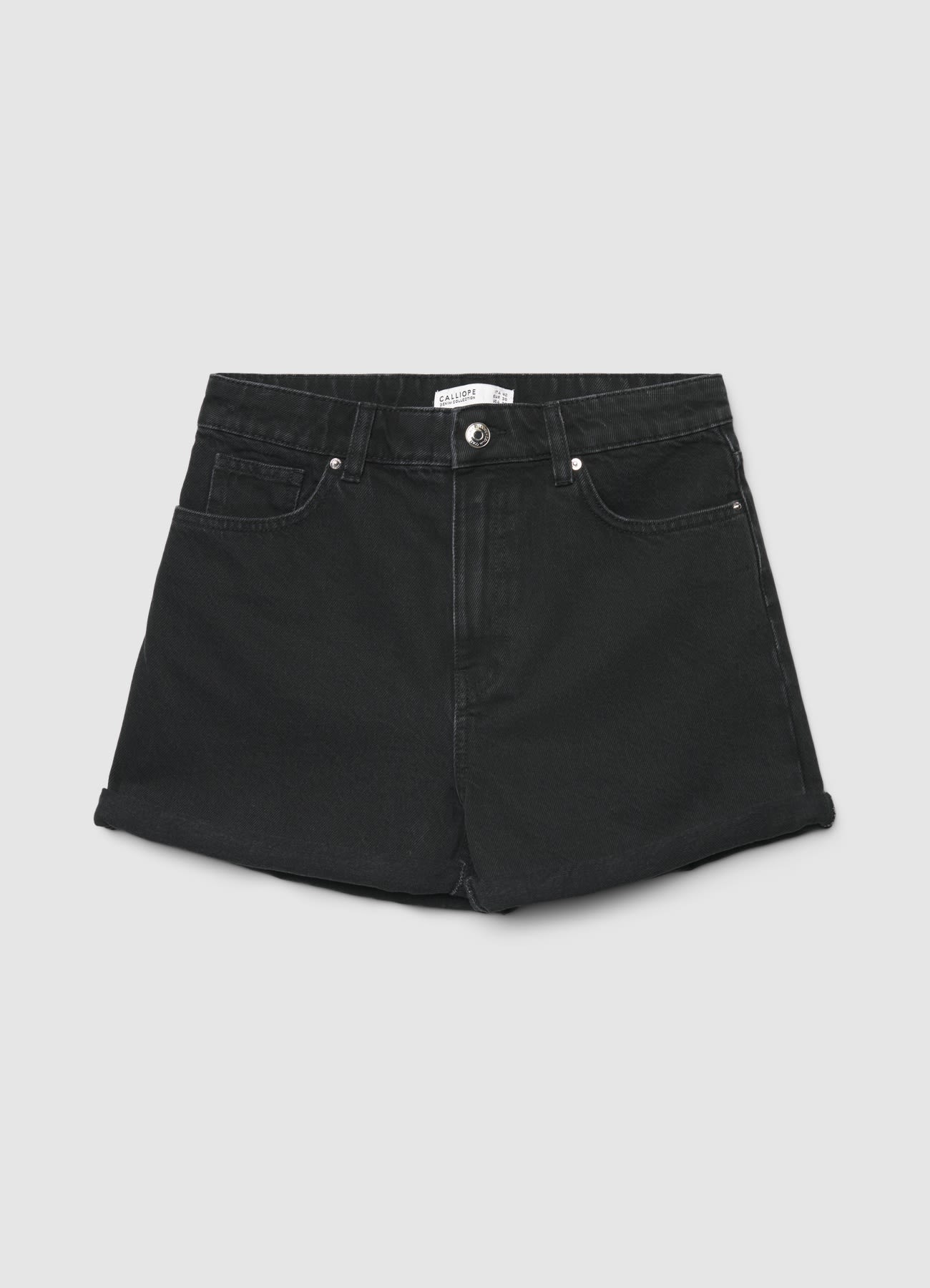 Shorts in denim mom fit - Image 4