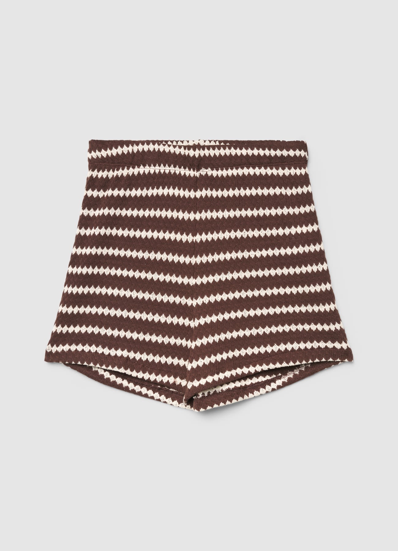 Shorts in maglia a righe - Image 4