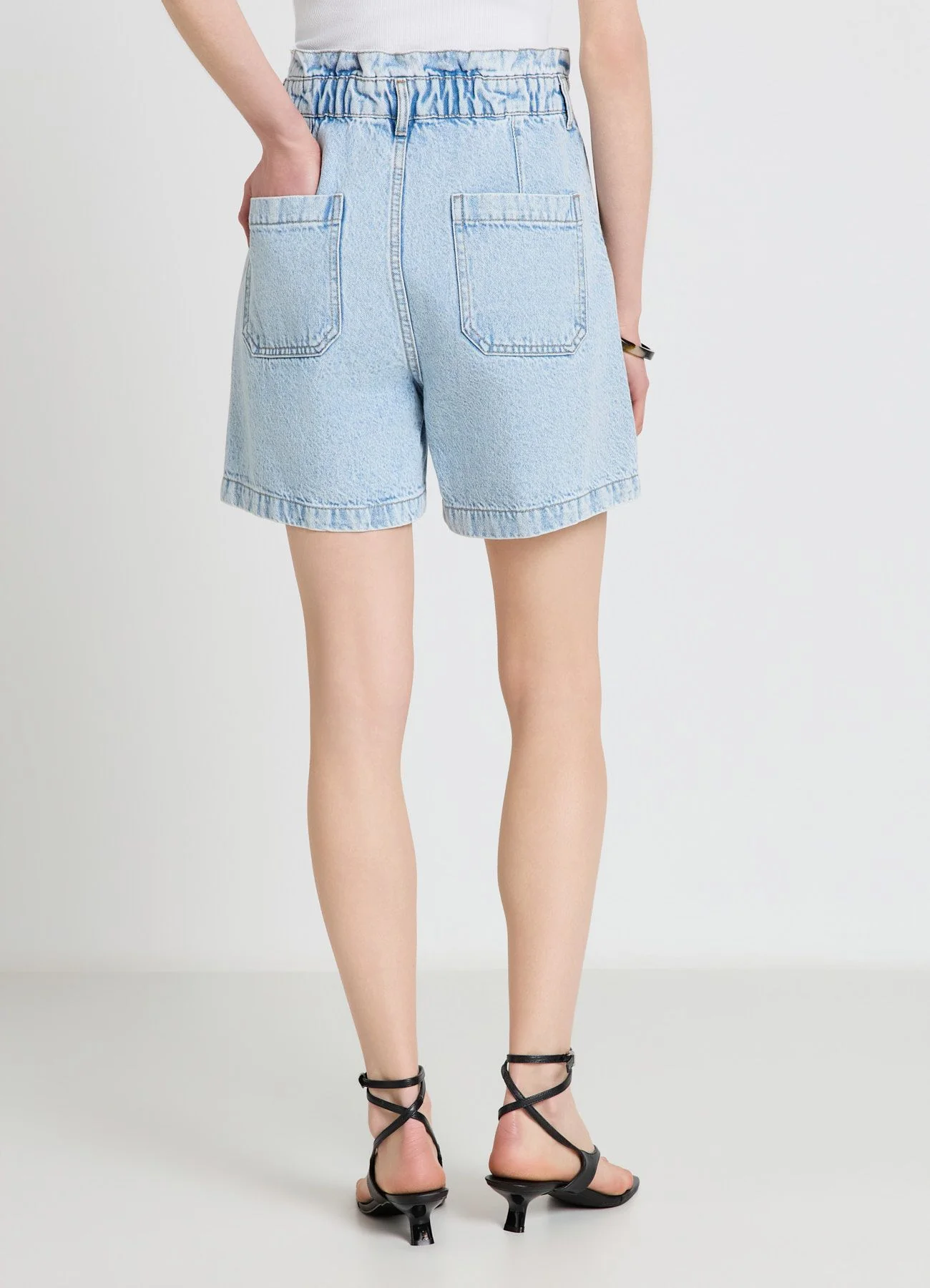 Shorts jeans paperbag - Image 3