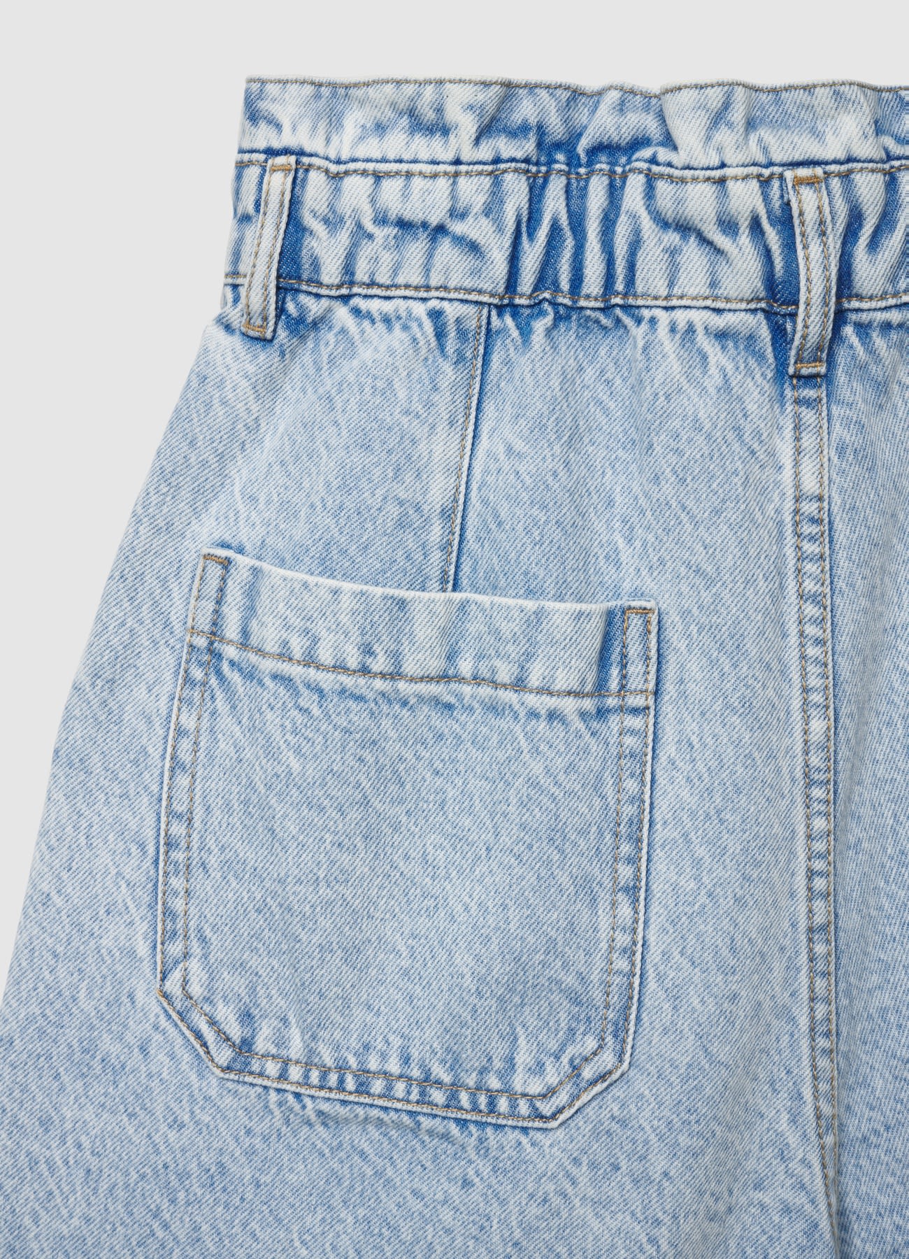 Shorts jeans paperbag - Image 4