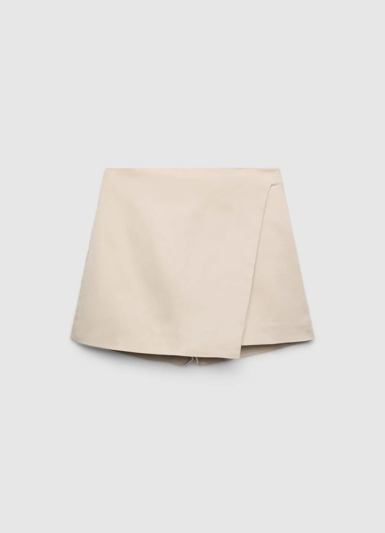 Skort a portafoglio tinta unita - Image 4