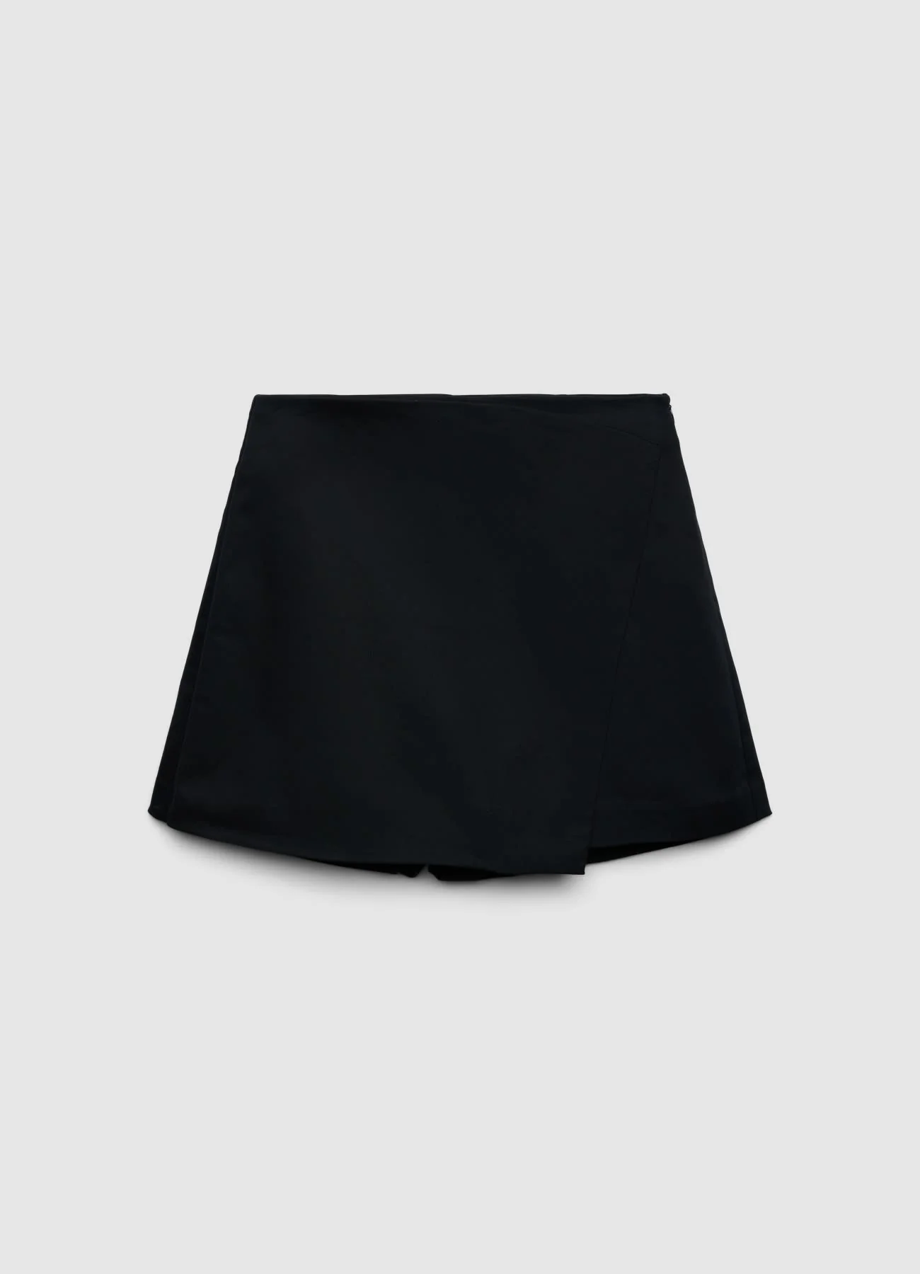Skort a portafoglio tinta unita - Image 5