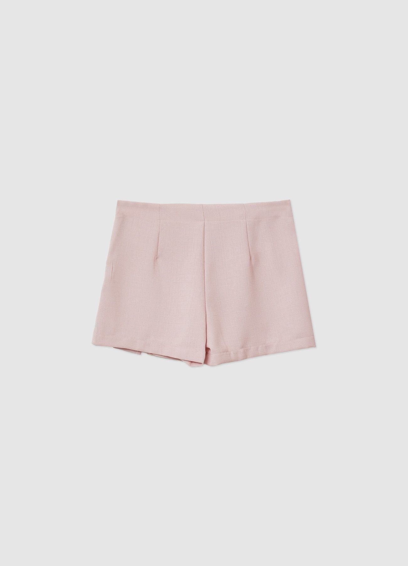 Skort con spacchetti frontali