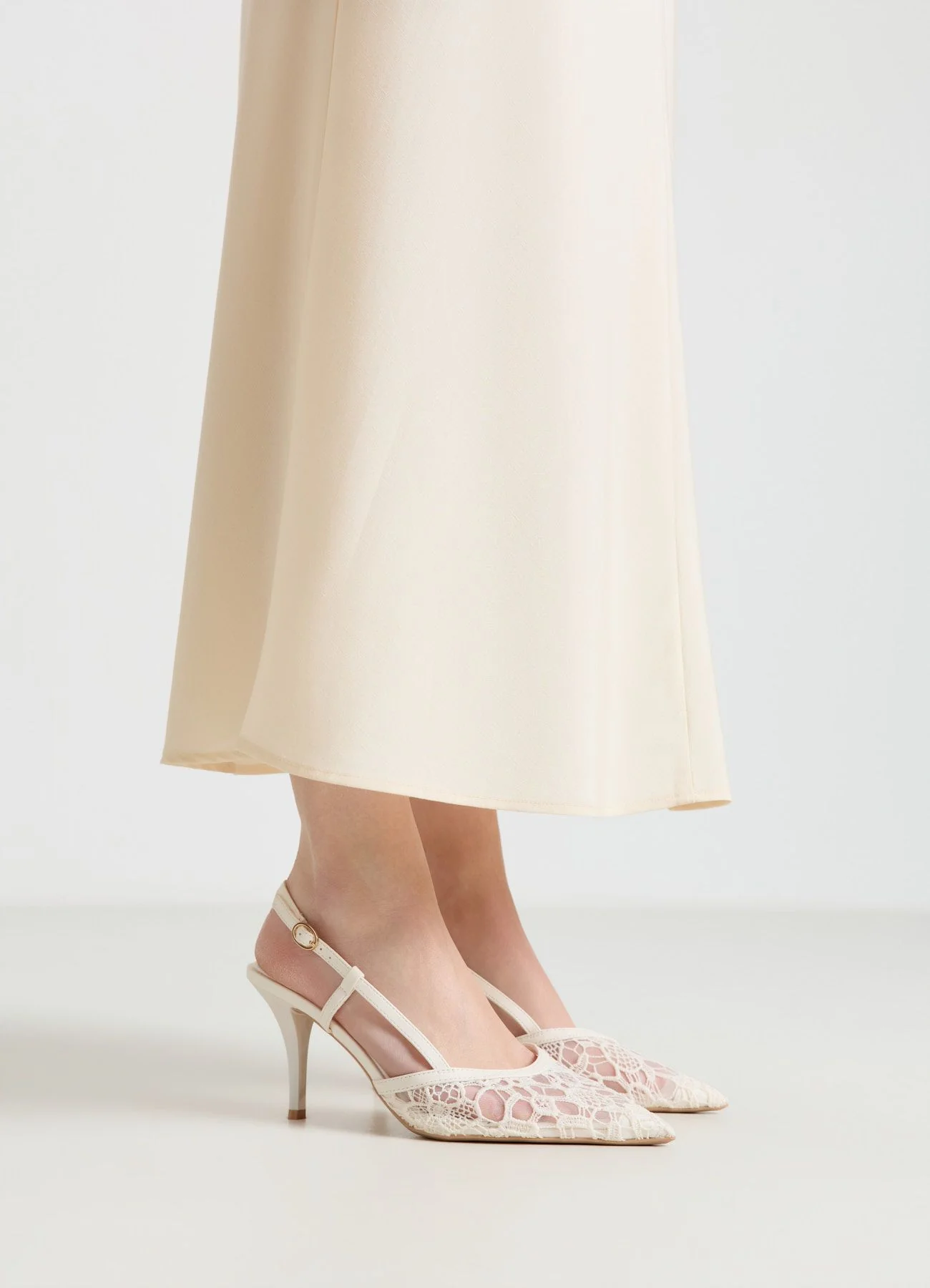 Slingback a punta in pizzo - Image 2