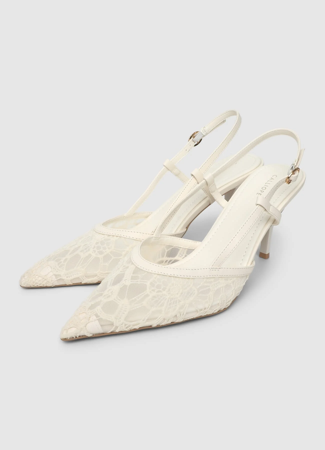 Slingback a punta in pizzo - Image 3