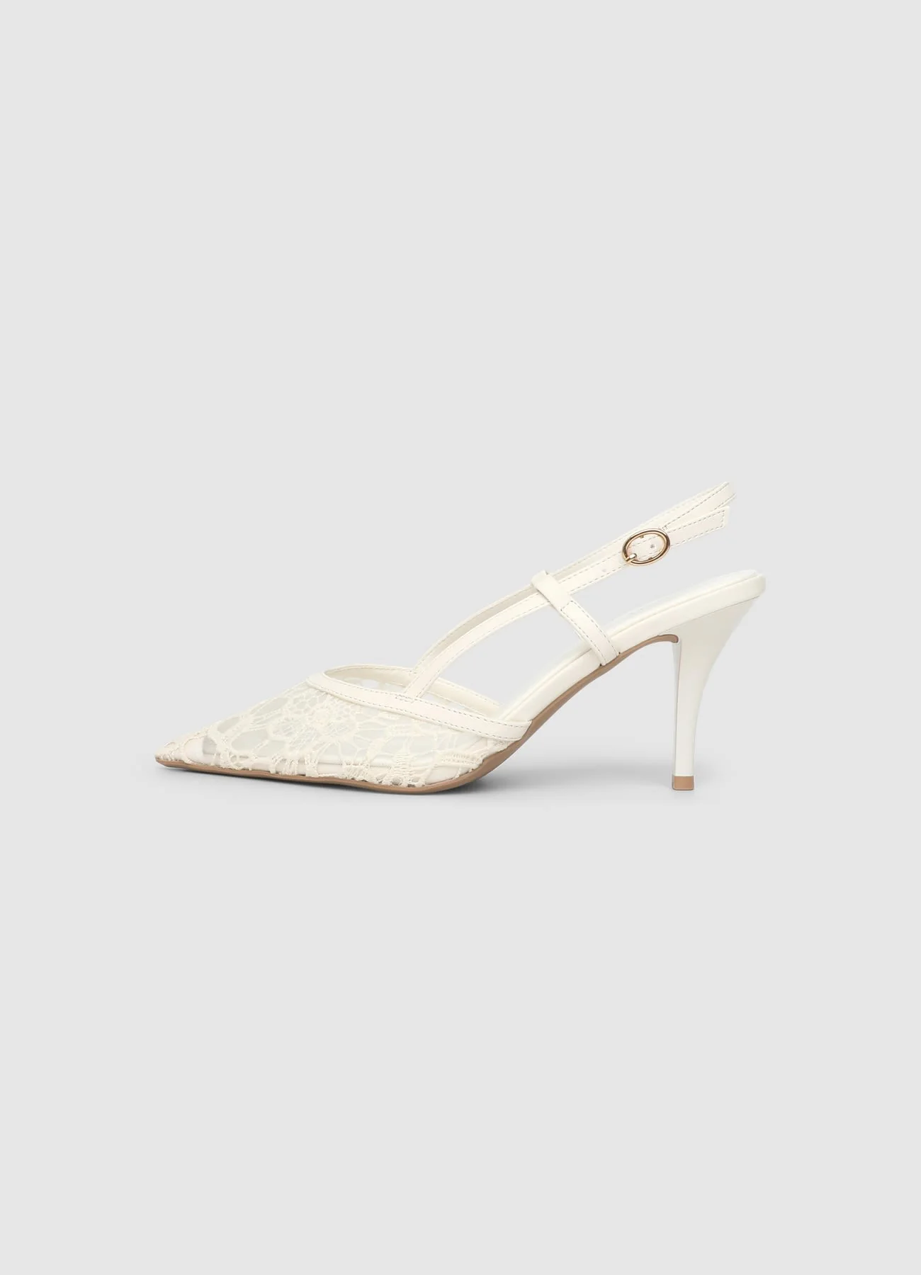 Slingback a punta in pizzo - Image 5