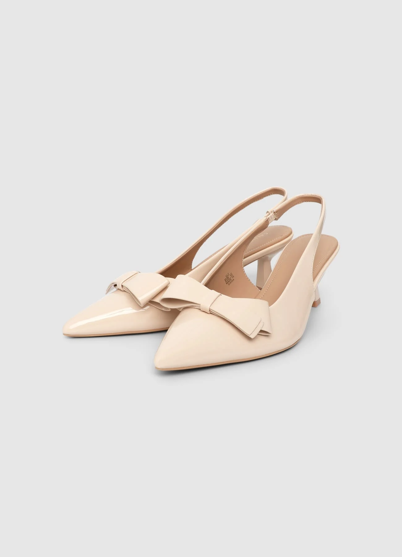 Slingback con fiocco