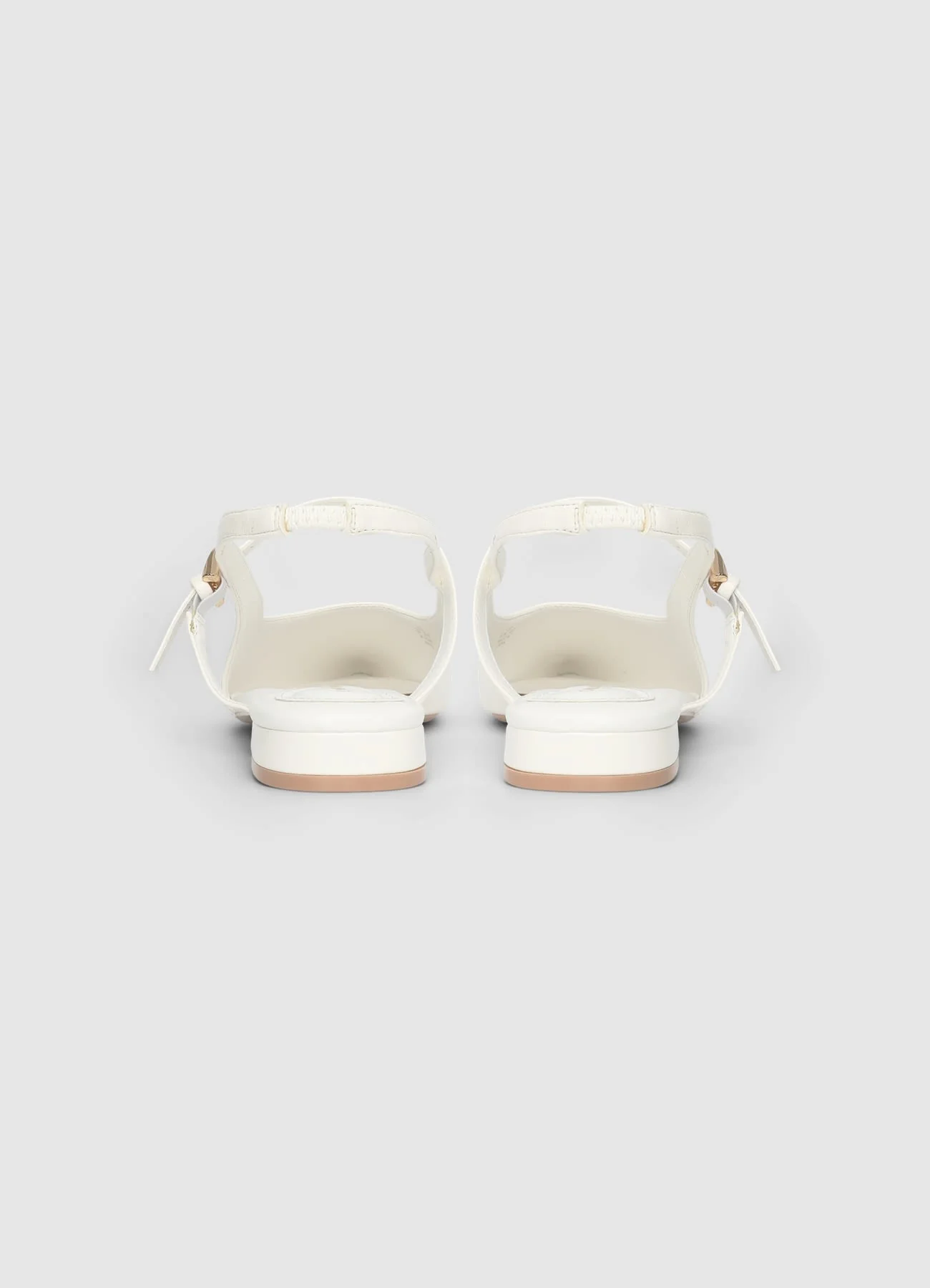 Slingback flat a punta con cinturini - Image 2