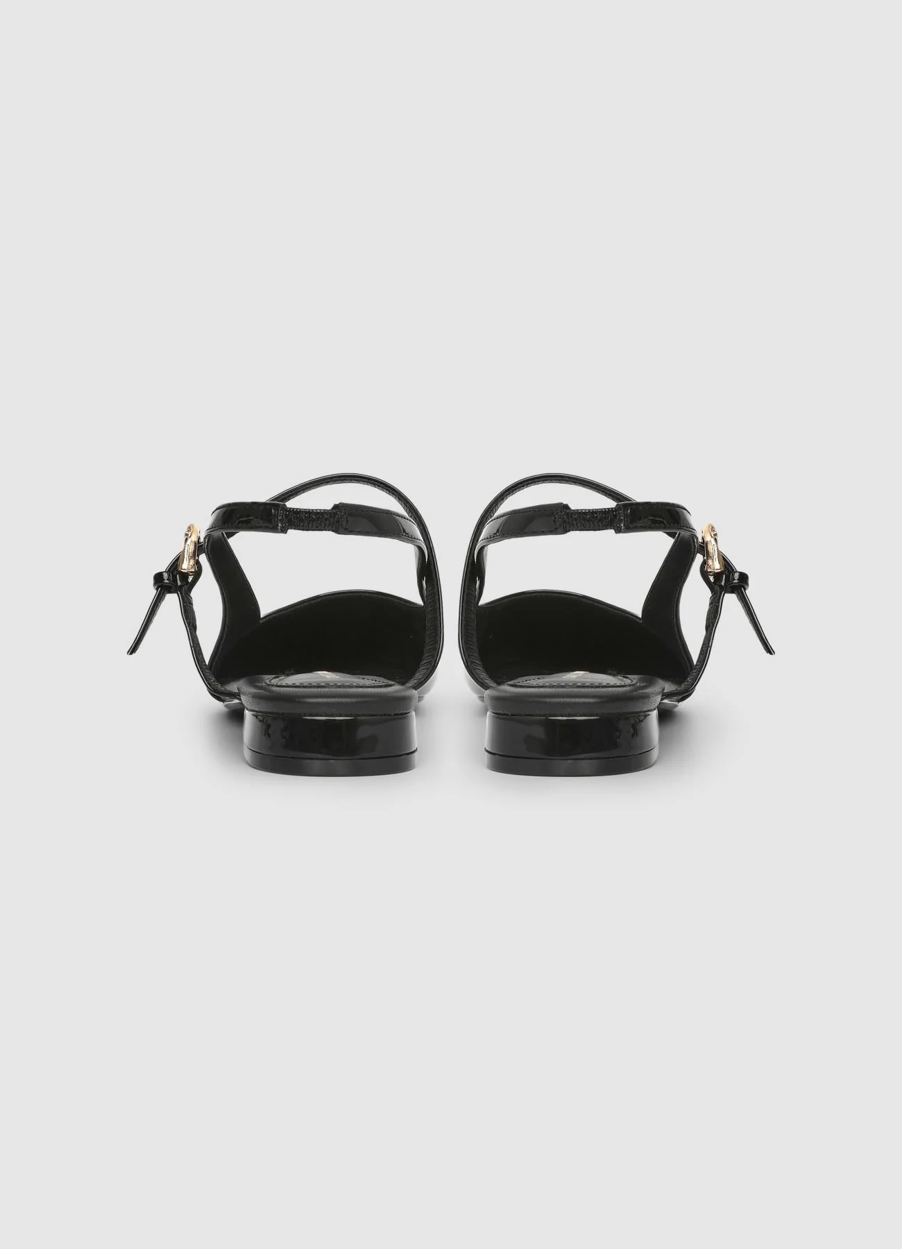 Slingback flat a punta con cinturini - Image 3