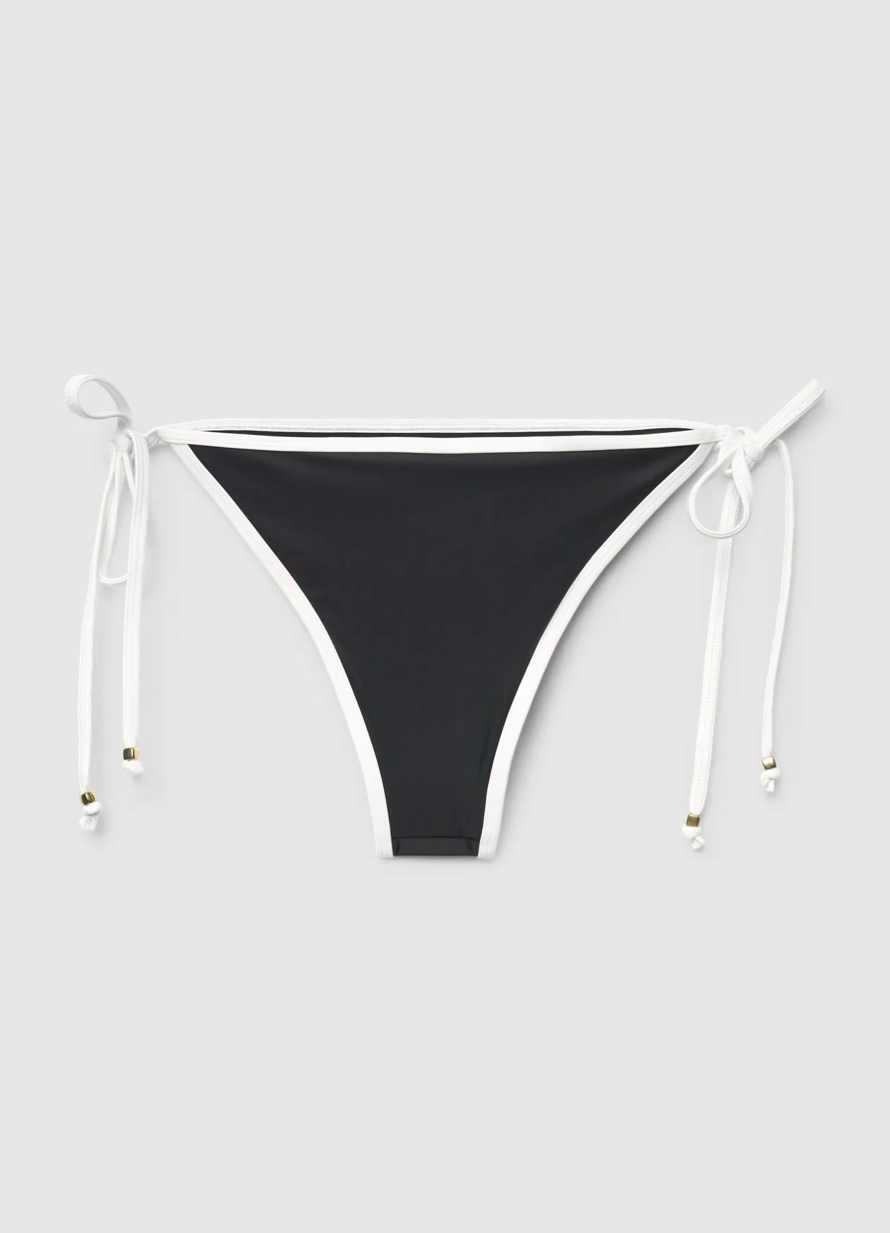 Slip mare brasiliana con piping e laccetti - Image 7