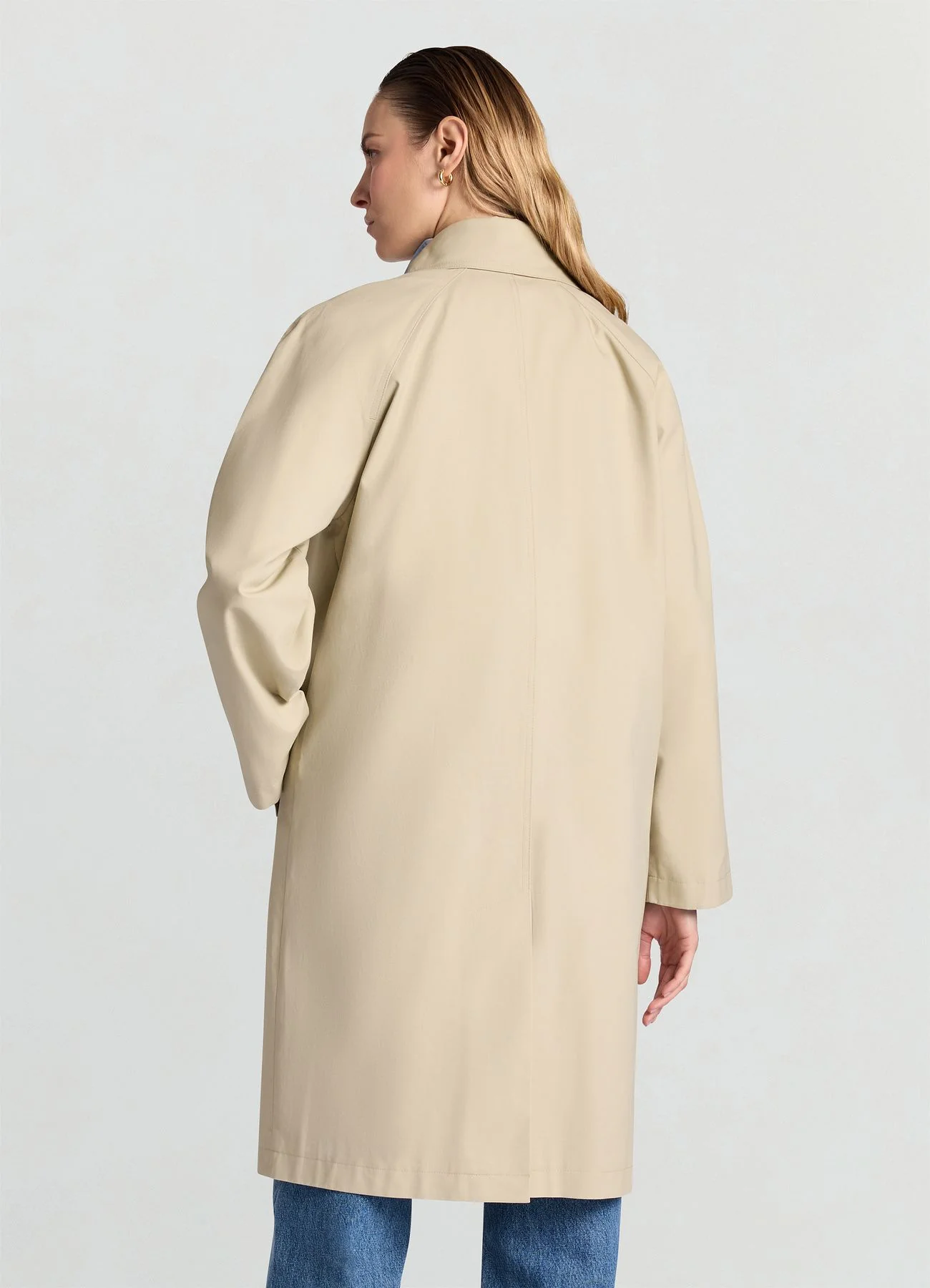 Spolverino carcoat con bottoni - Image 2