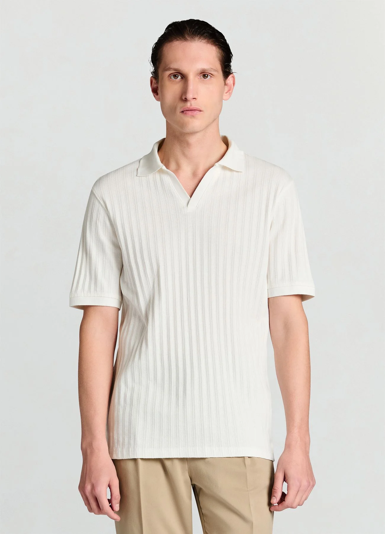 T-shirt a coste polo derby