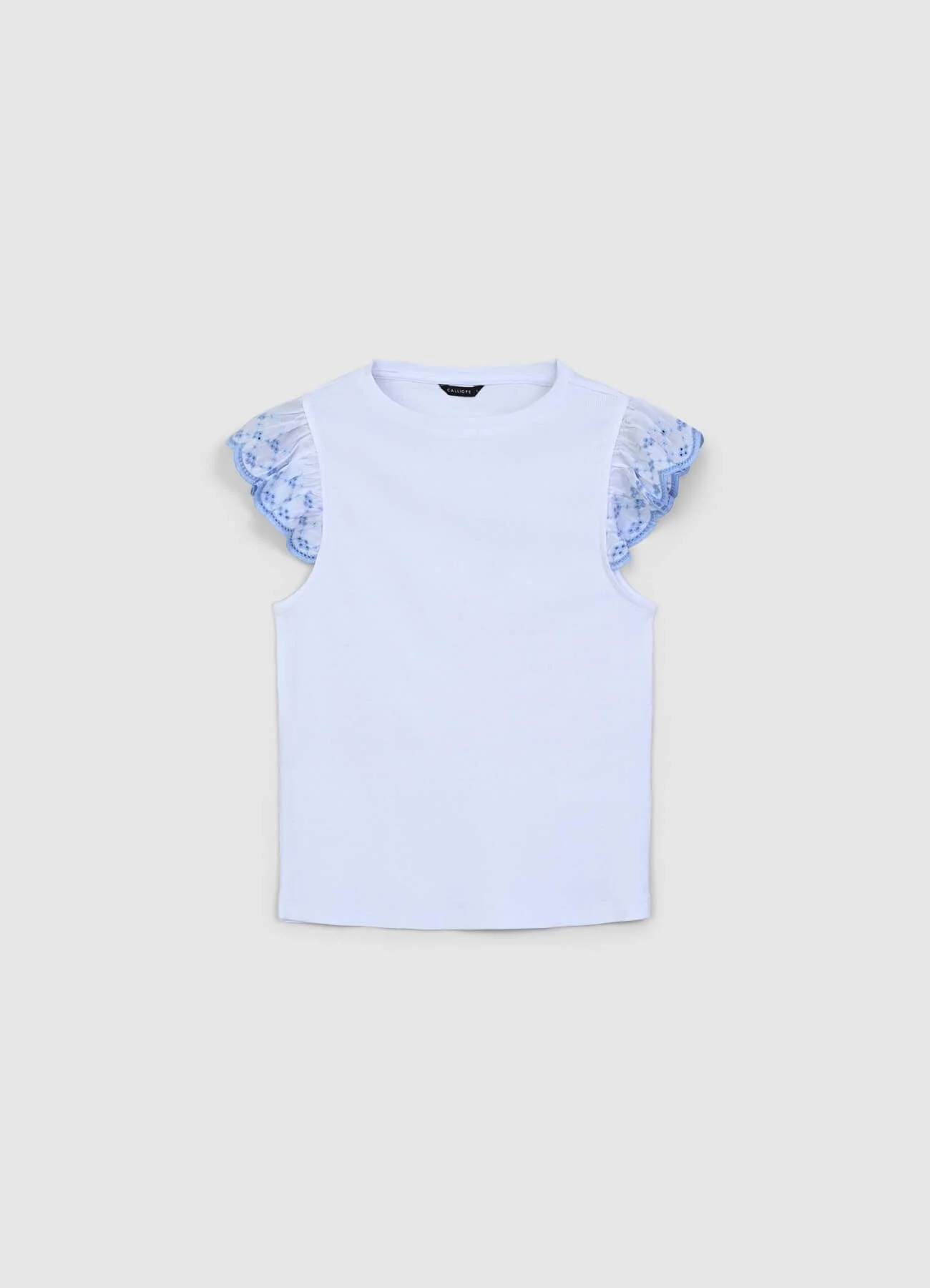 T-shirt a costina volant - Image 5