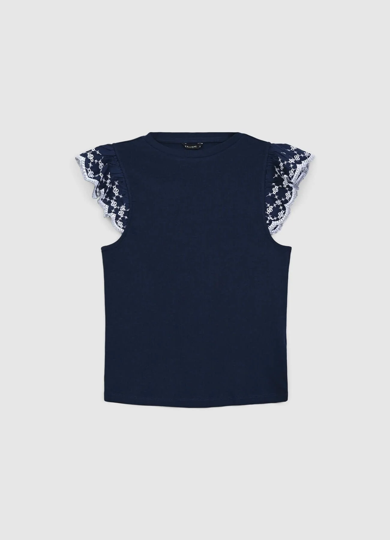 T-shirt a costina volant - Image 3